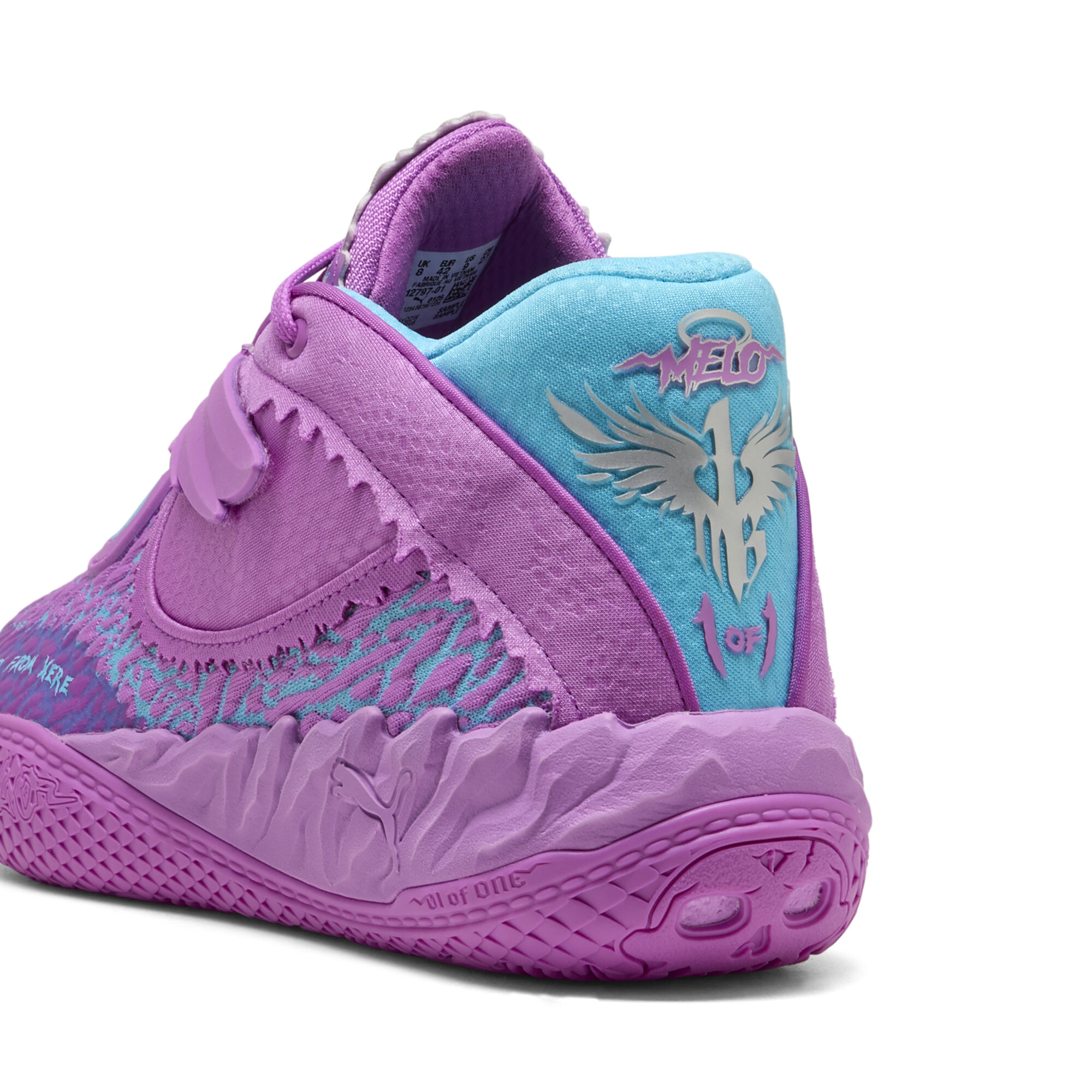 PUMA MB.05 Hive uniseks basketbalschoenen, Maat 45 thumbnail 6