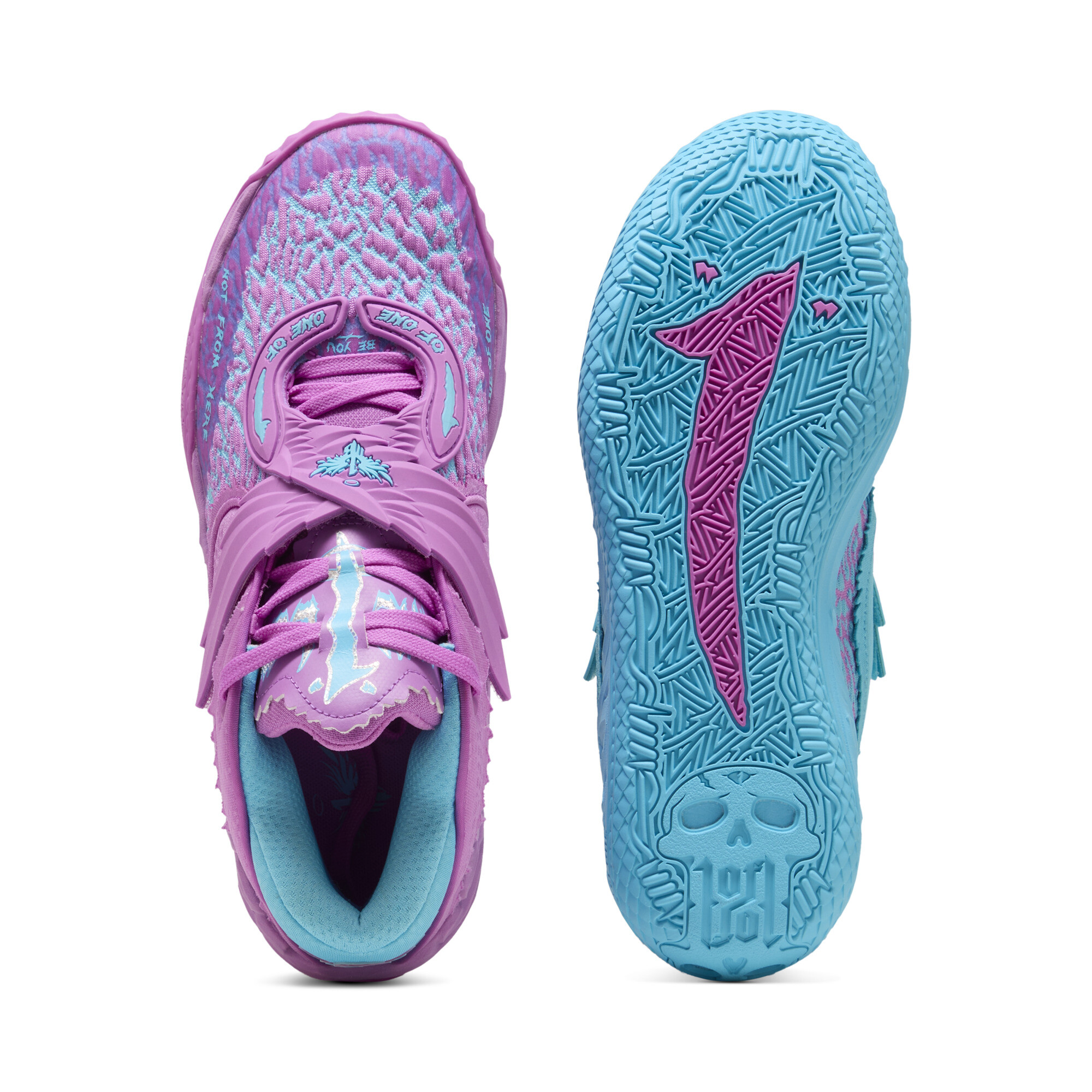 PUMA MB.05 Hive uniseks basketbalschoenen, Maat 45 thumbnail 5