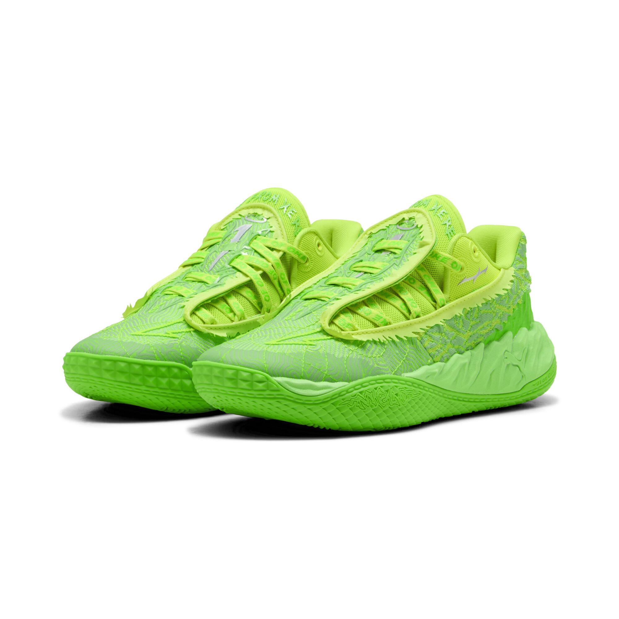 Puma Mb.05 Flourish Basketbalschoenen Groen – 312805_01