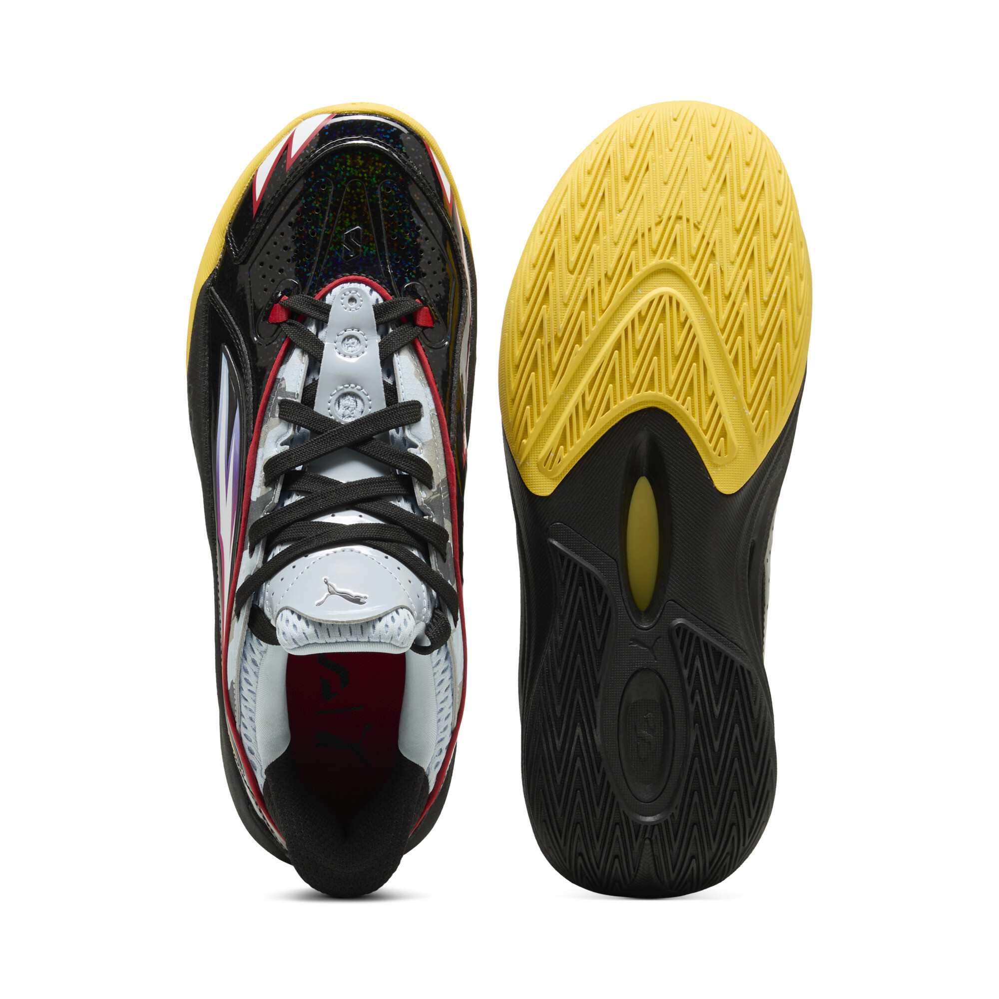 PUMA Scoot Zeros III uniseks basketbalschoenen, Rood, Maat 49,5 thumbnail 6