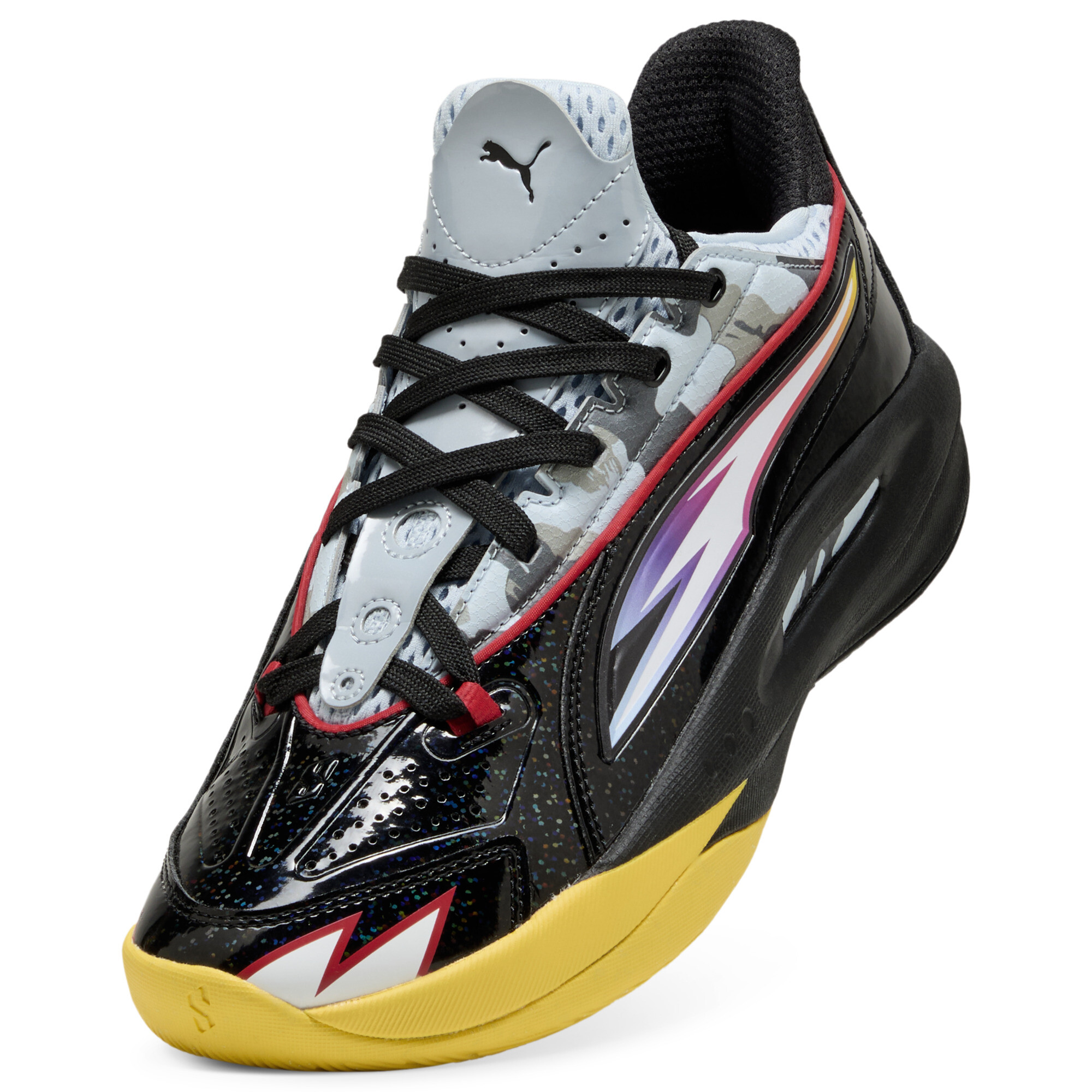 PUMA Scoot Zeros III uniseks basketbalschoenen, Rood, Maat 49,5 thumbnail 4