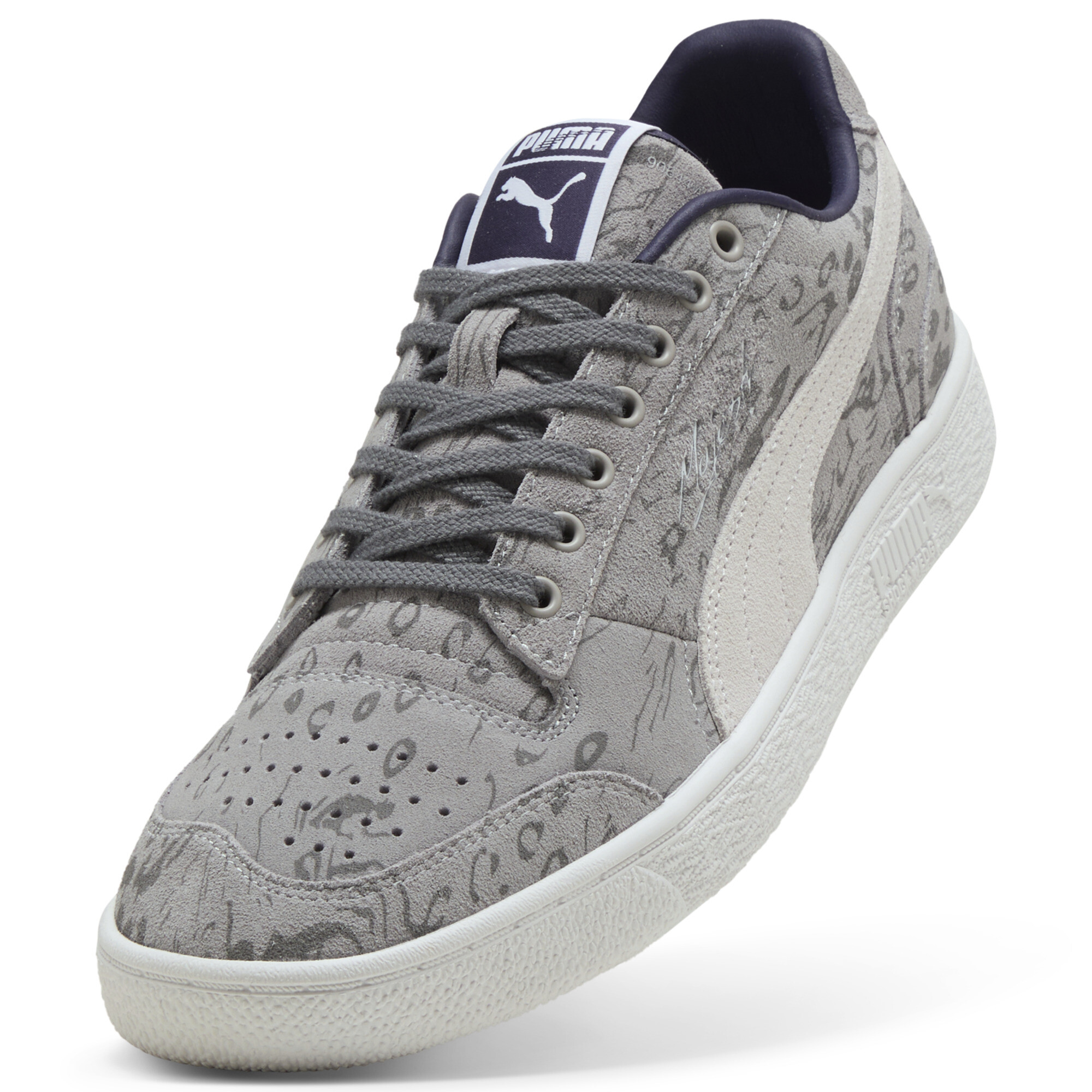 PUMA Majesty Cheejaw uniseks sneakers, Grijs/Wit, Maat 42,5 thumbnail 2