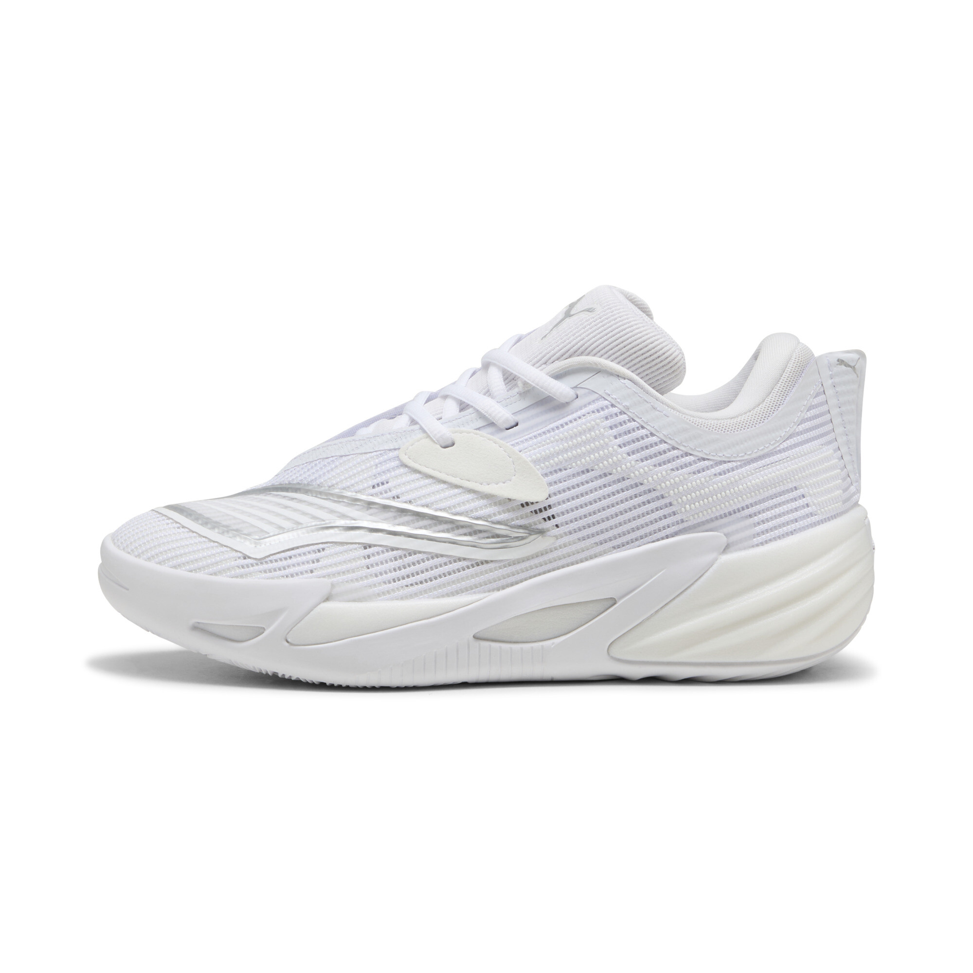 PUMA All-Pro NITRO™ 2 Men's Basketball Shoes in White, Size 7.5