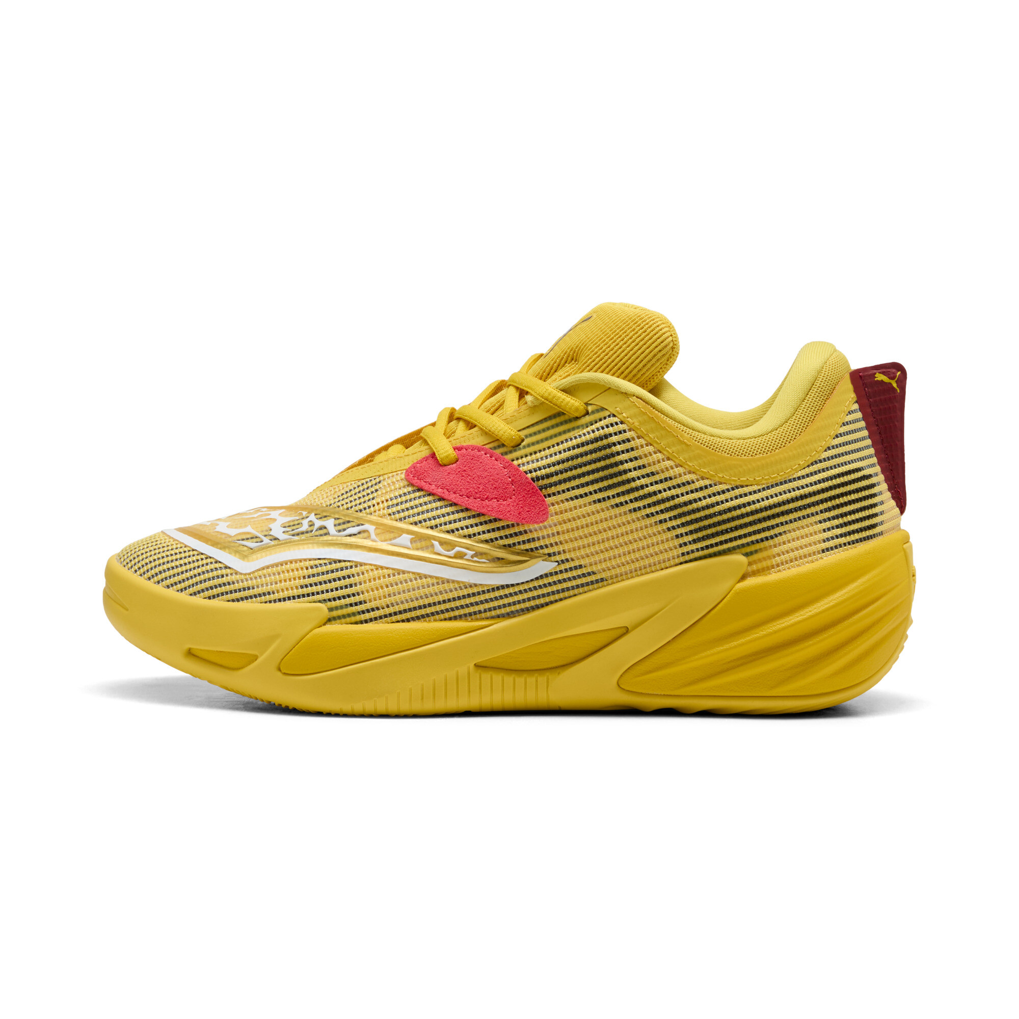Chaussures de basketball All Pro NITRO™ 2 PUMA x POKÉMON Pikachu Unisexe Chaussures Jaune - vue 1