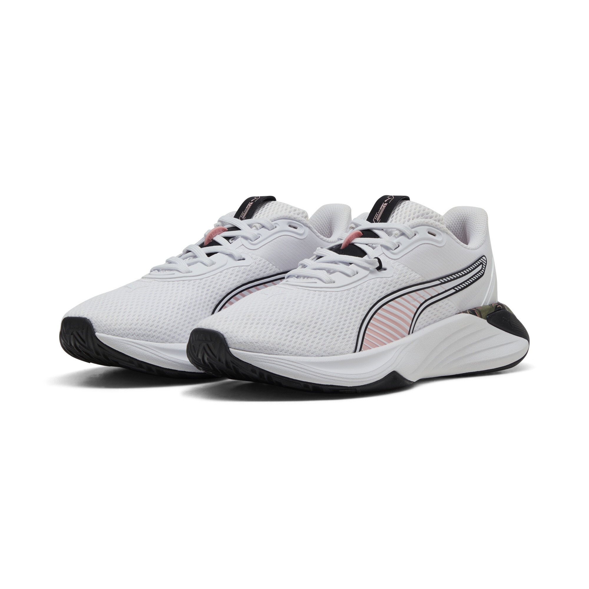 PWR Hybrid PUMA League trainingsschoenen voor Dames, Zwart/Wit, Maat 40 thumbnail 6