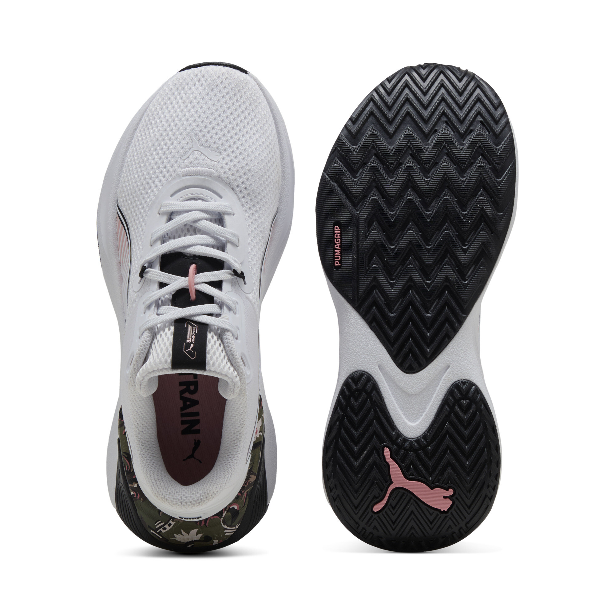 PWR Hybrid PUMA League trainingsschoenen voor Dames, Zwart/Wit, Maat 40 thumbnail 4