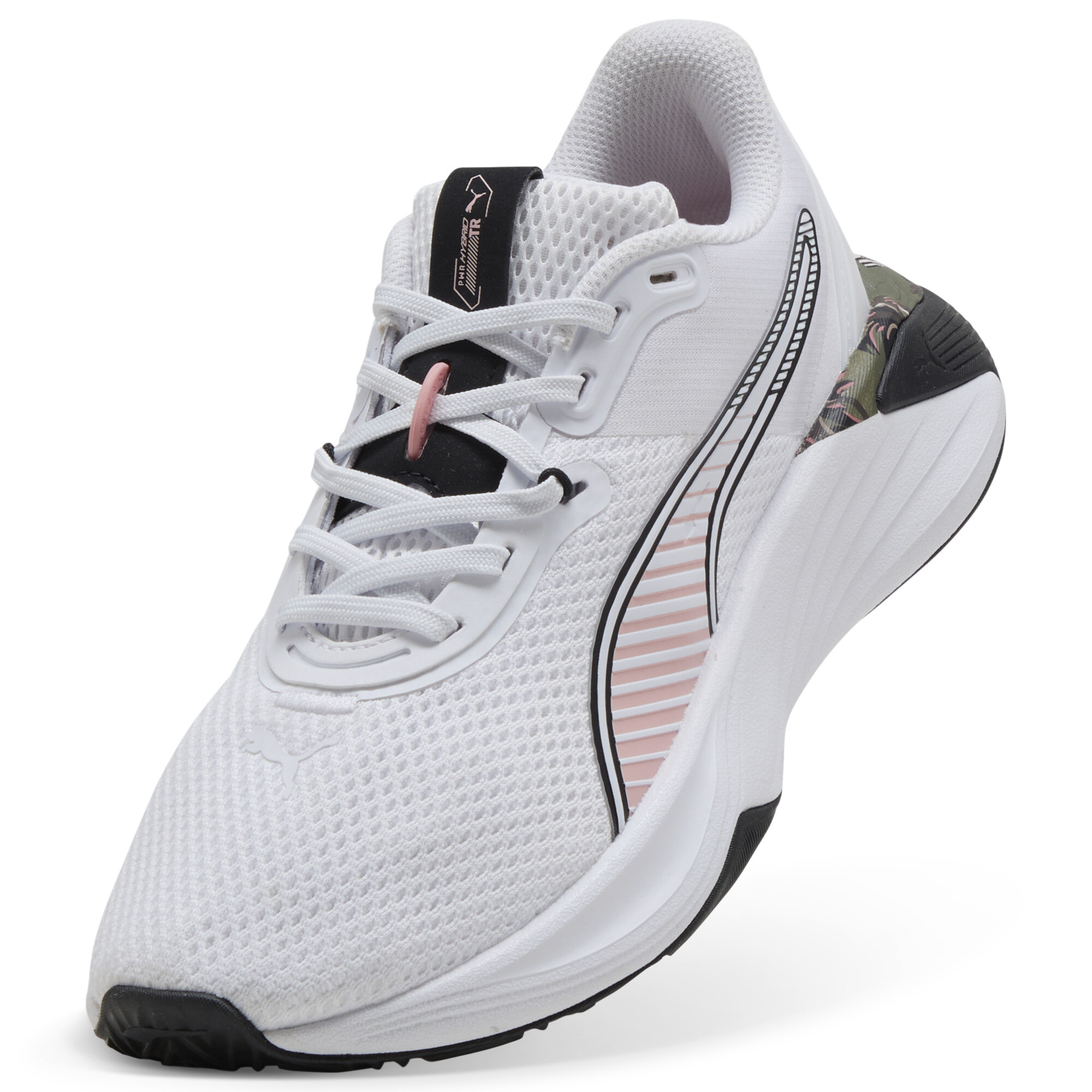 PWR Hybrid PUMA League trainingsschoenen voor Dames, Zwart/Wit, Maat 40 thumbnail 2