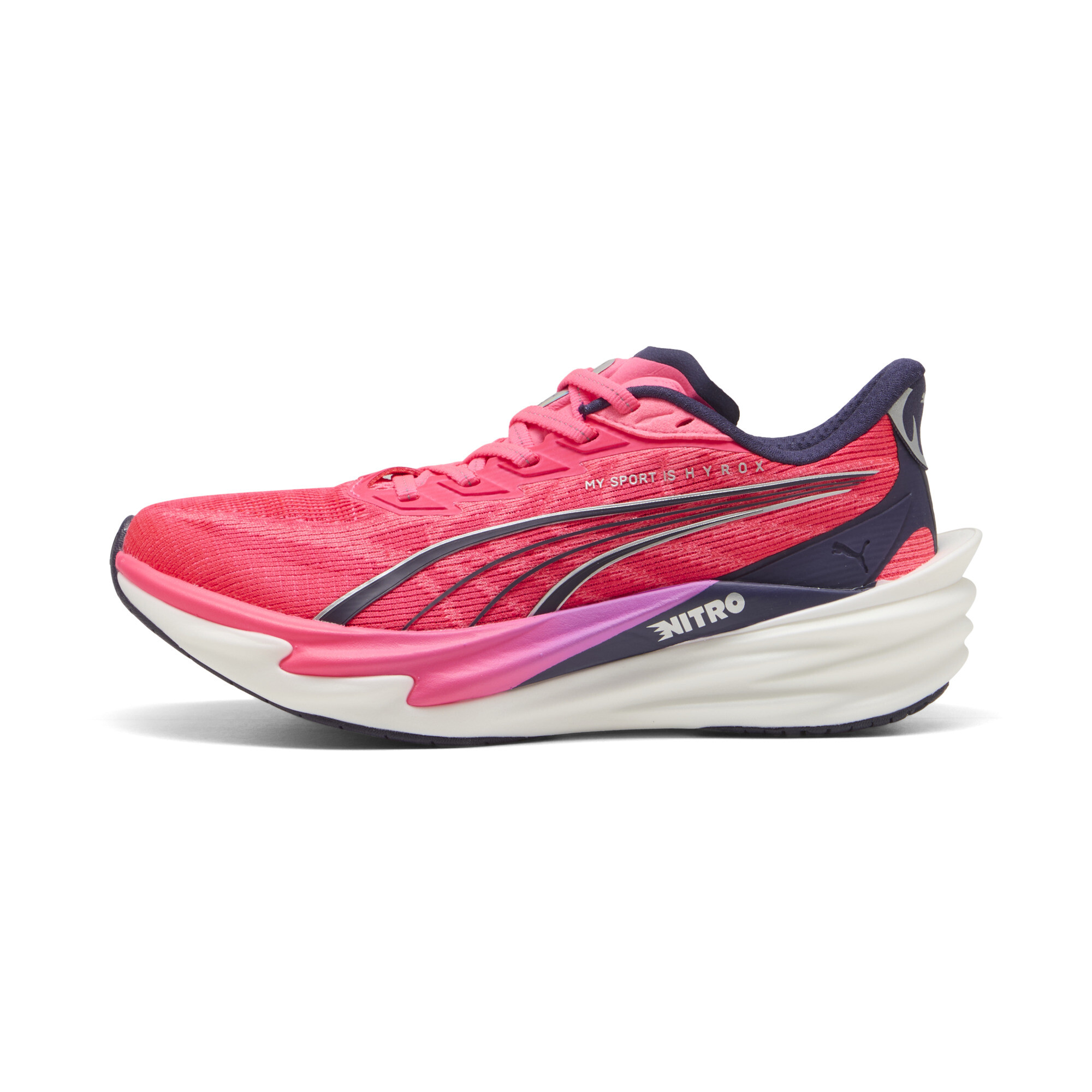 PUMA x HYROX Deviate NITRO™ 4 schoenen voor Dames, Roze/Wit, Maat 39 thumbnail 5