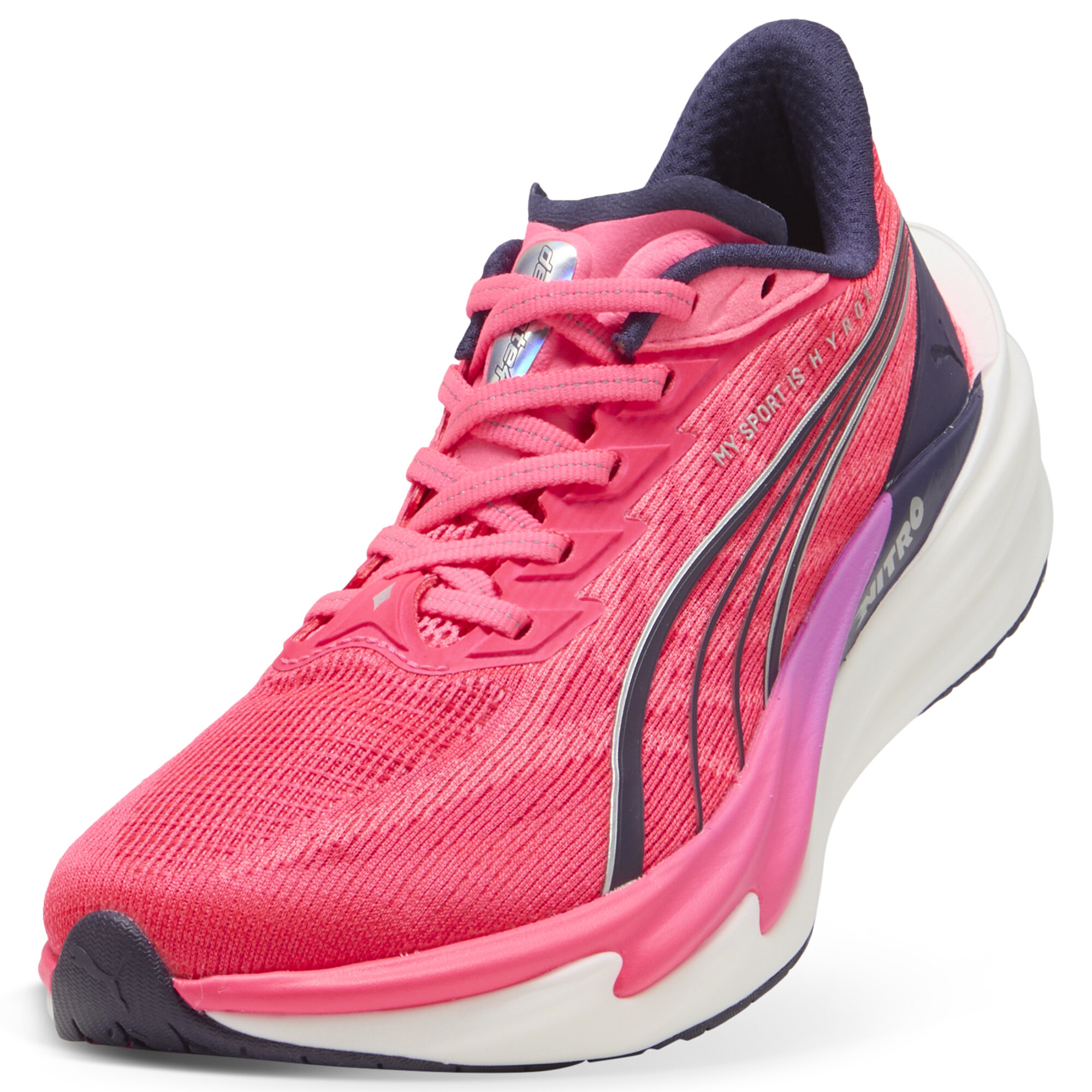 PUMA x HYROX Deviate NITRO™ 4 schoenen voor Dames, Roze/Wit, Maat 39 thumbnail 2