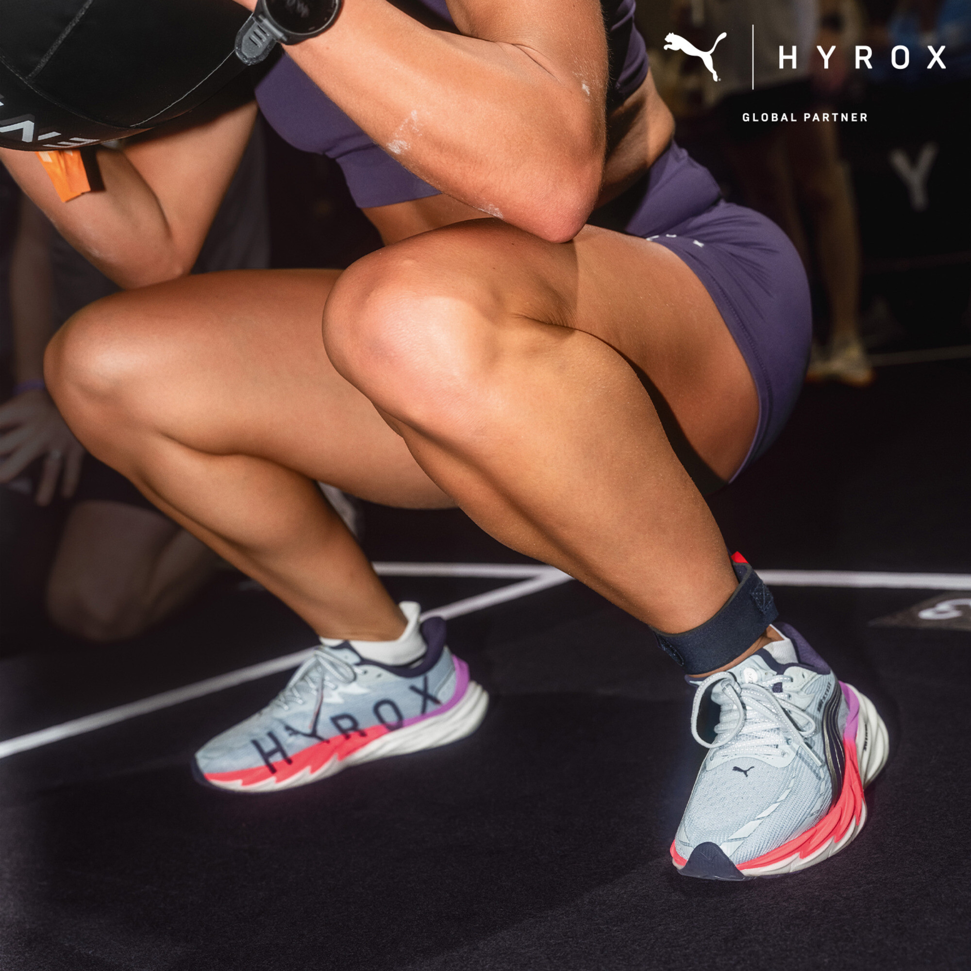 PUMA x HYROX Velocity NITRO™ 4 hardloopschoenen voor Dames, Roze, Maat 37 thumbnail 2