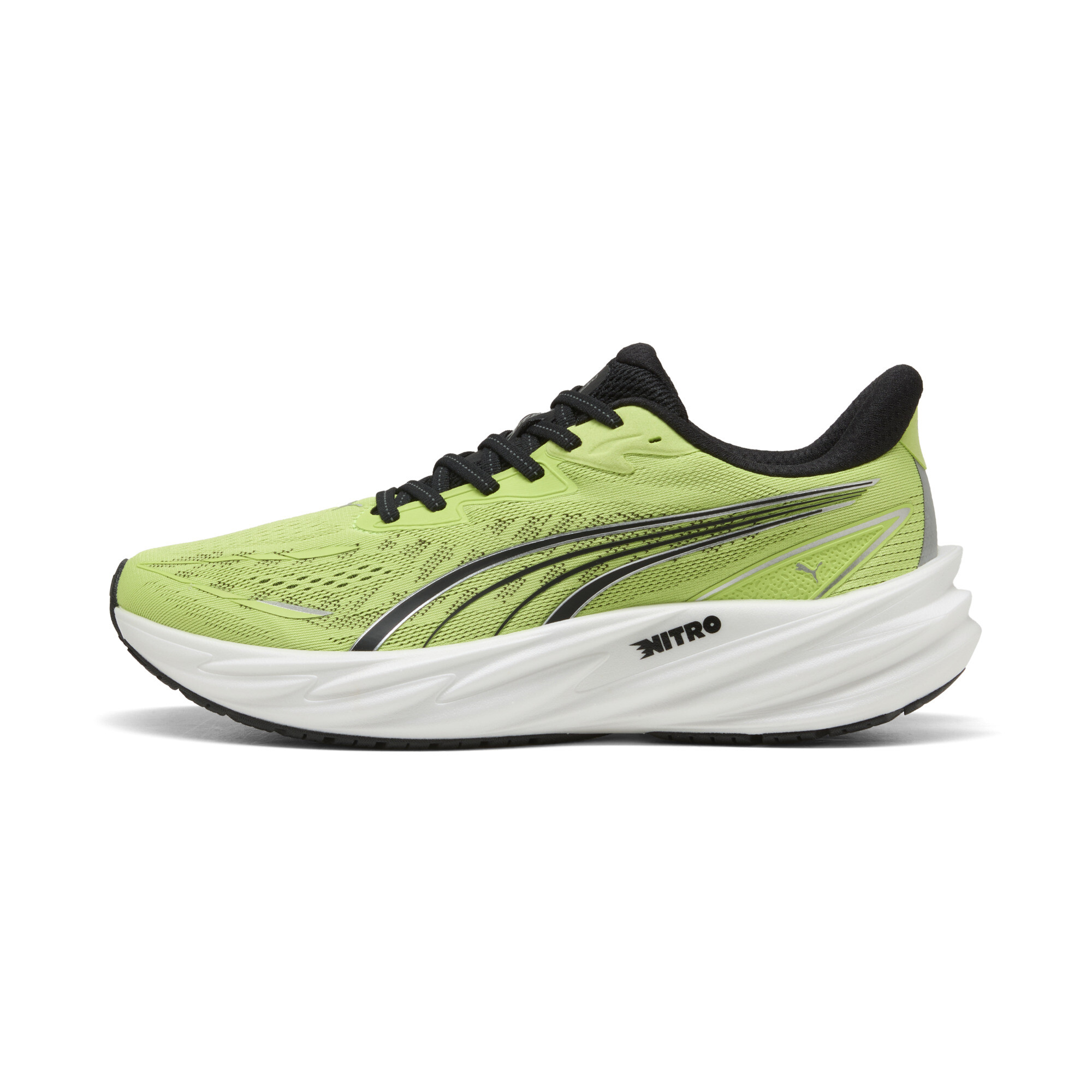 PUMA Velocity NITRO™ 5 Laufschuhe Herren, Schuhe, Grün, 53.5