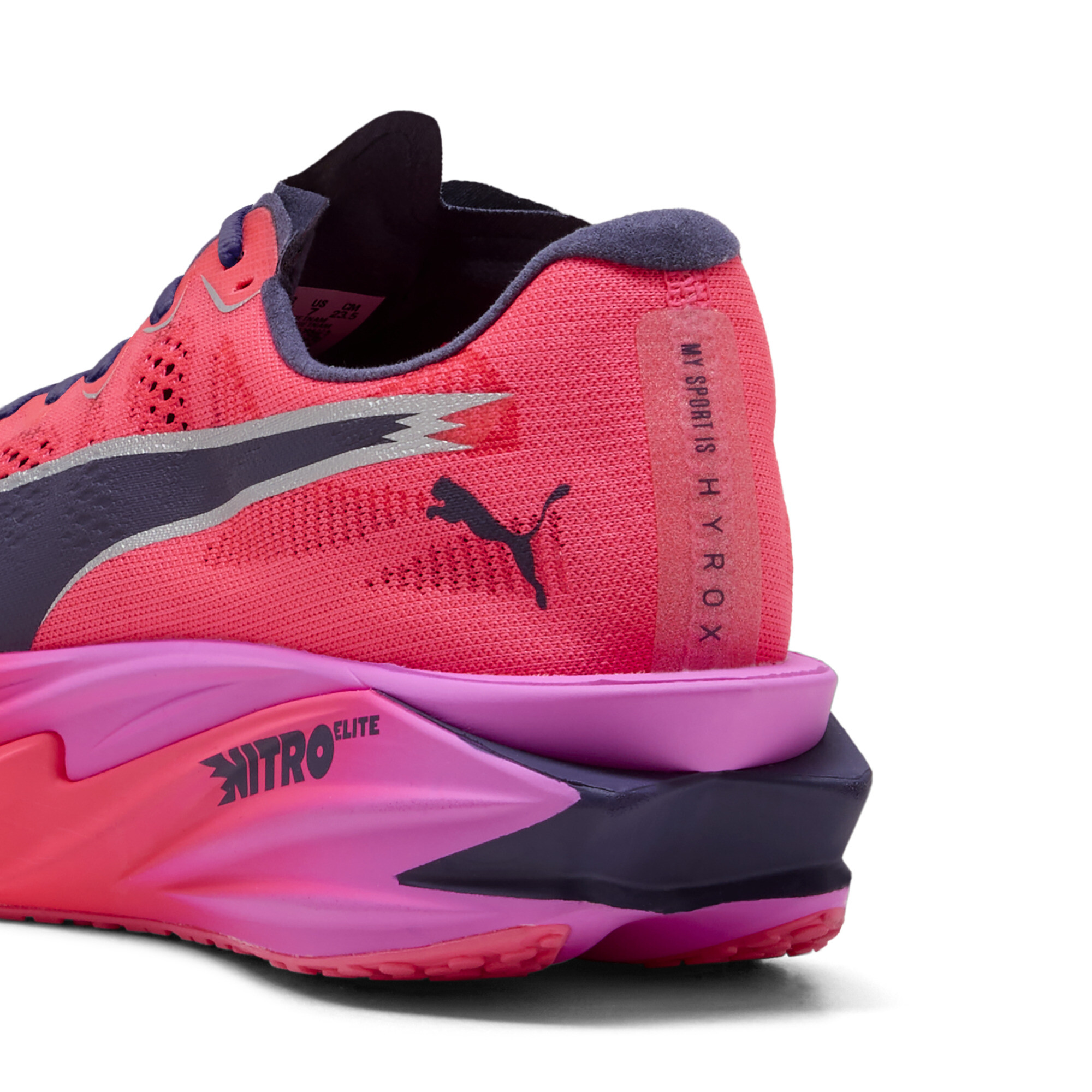 PUMA x HYROX Deviate NITRO™ Elite 4 schoenen voor Dames, Roze, Maat 39 thumbnail 6