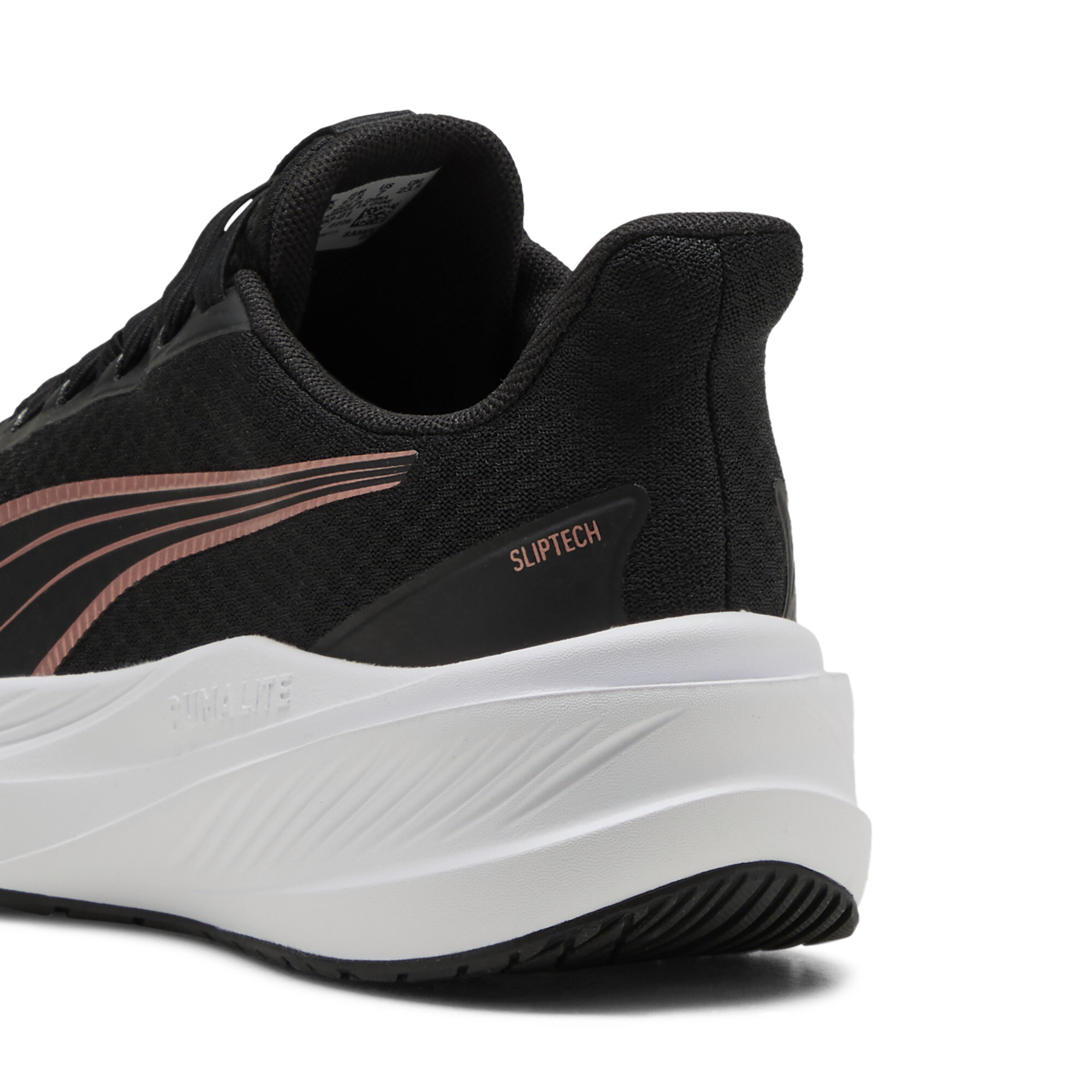 PUMA Dasher Lite SLIPTECHâ¢ uniseks hardloopschoenen, Roze/Zwart/Wit, Maat 38,5 thumbnail 5