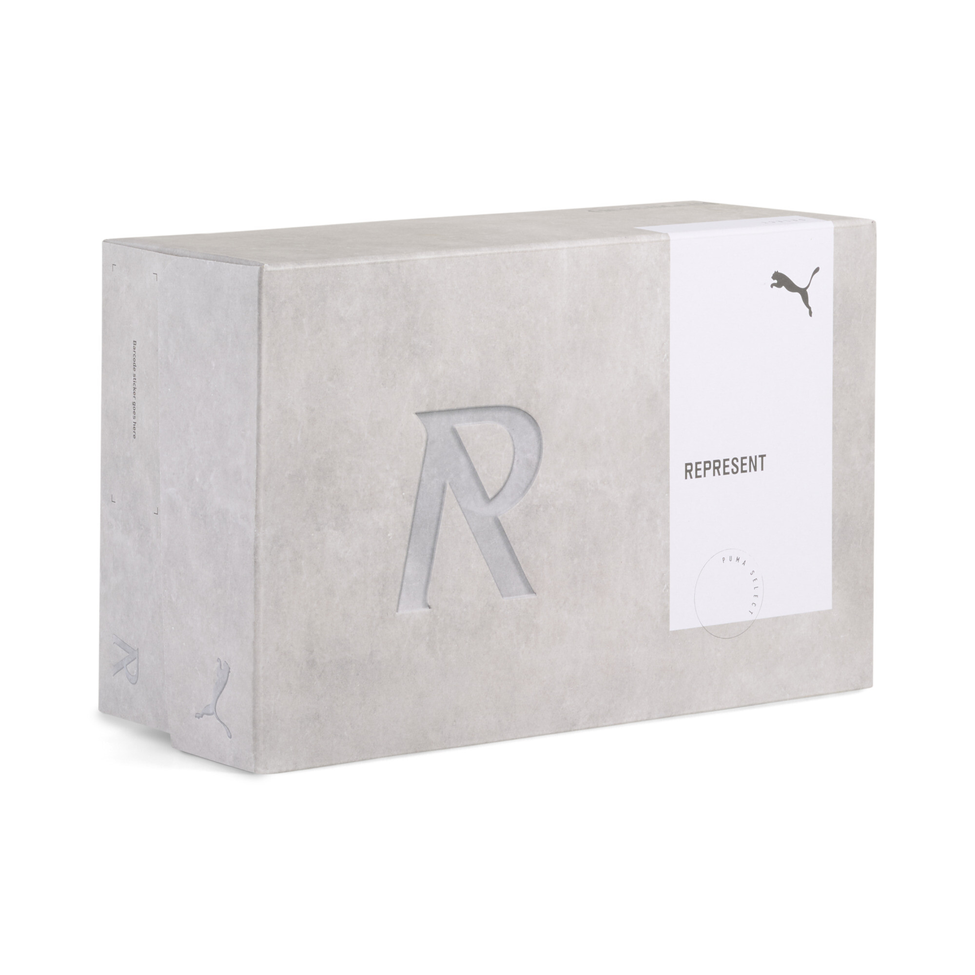 PUMA x REPRESENT Majesty uniseks sneakers voor Heren, Zwart/Wit, Maat 46 thumbnail 2