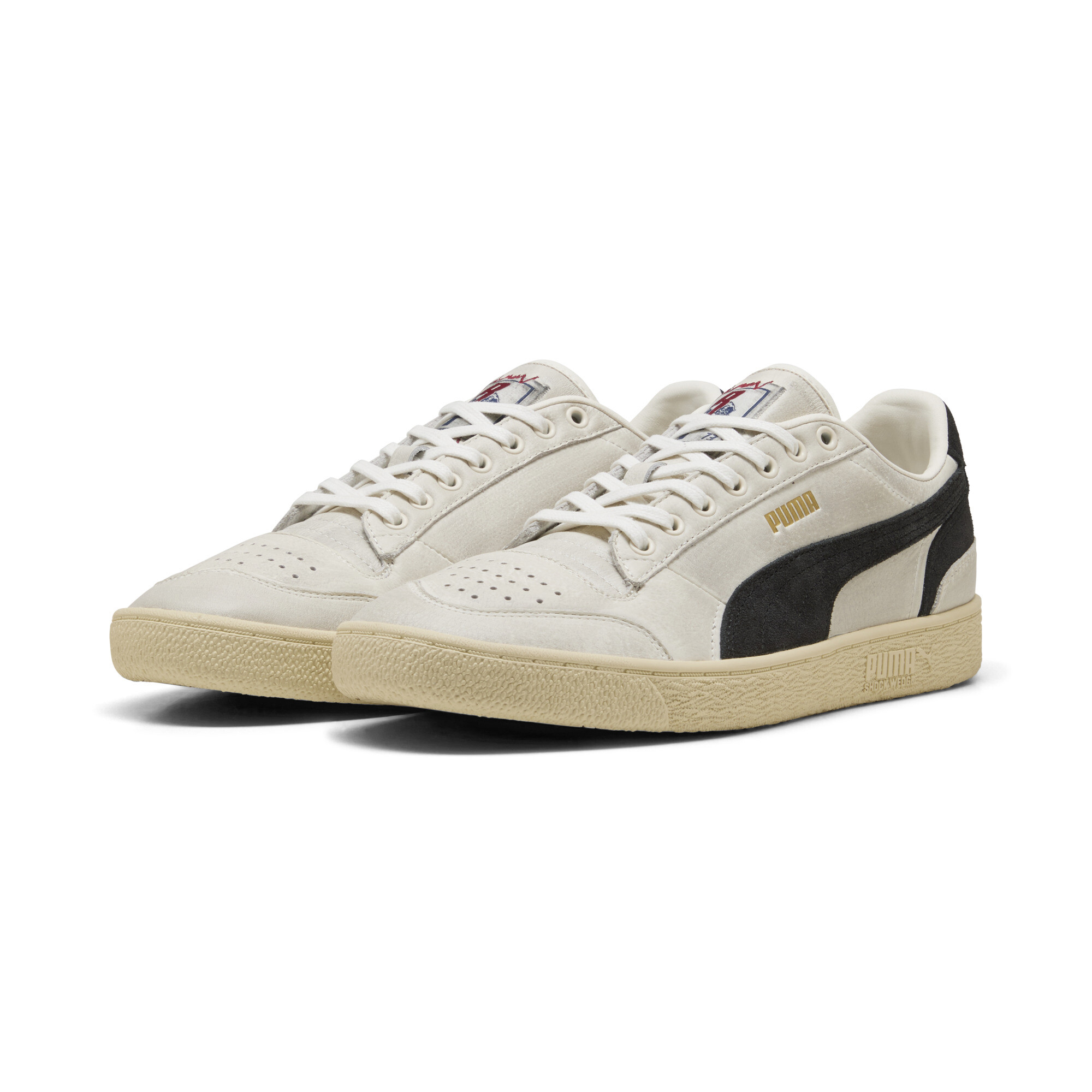 PUMA x REPRESENT Majesty uniseks sneakers voor Heren, Zwart/Wit, Maat 46 thumbnail 7