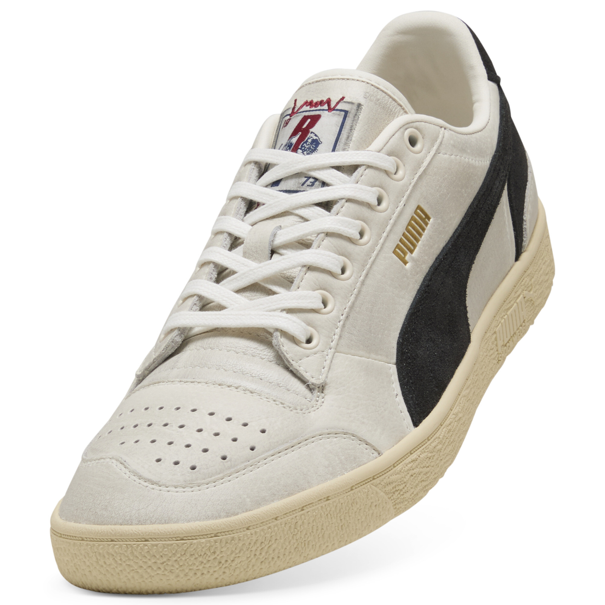 PUMA x REPRESENT Majesty uniseks sneakers voor Heren, Zwart/Wit, Maat 46 thumbnail 3