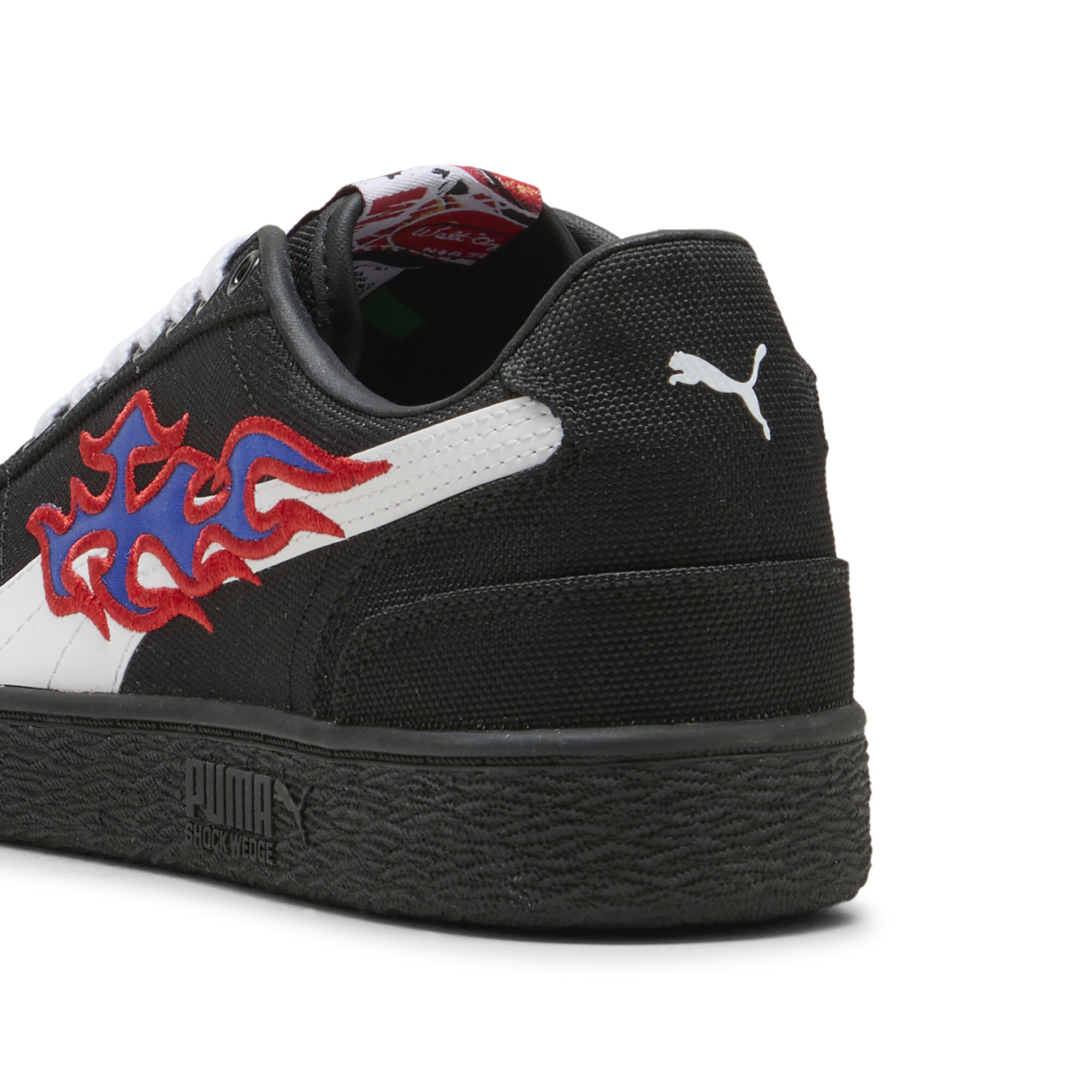 PUMA Majesty uniseks basketbalsneakers, Zwart/Wit, Maat 38 thumbnail 5