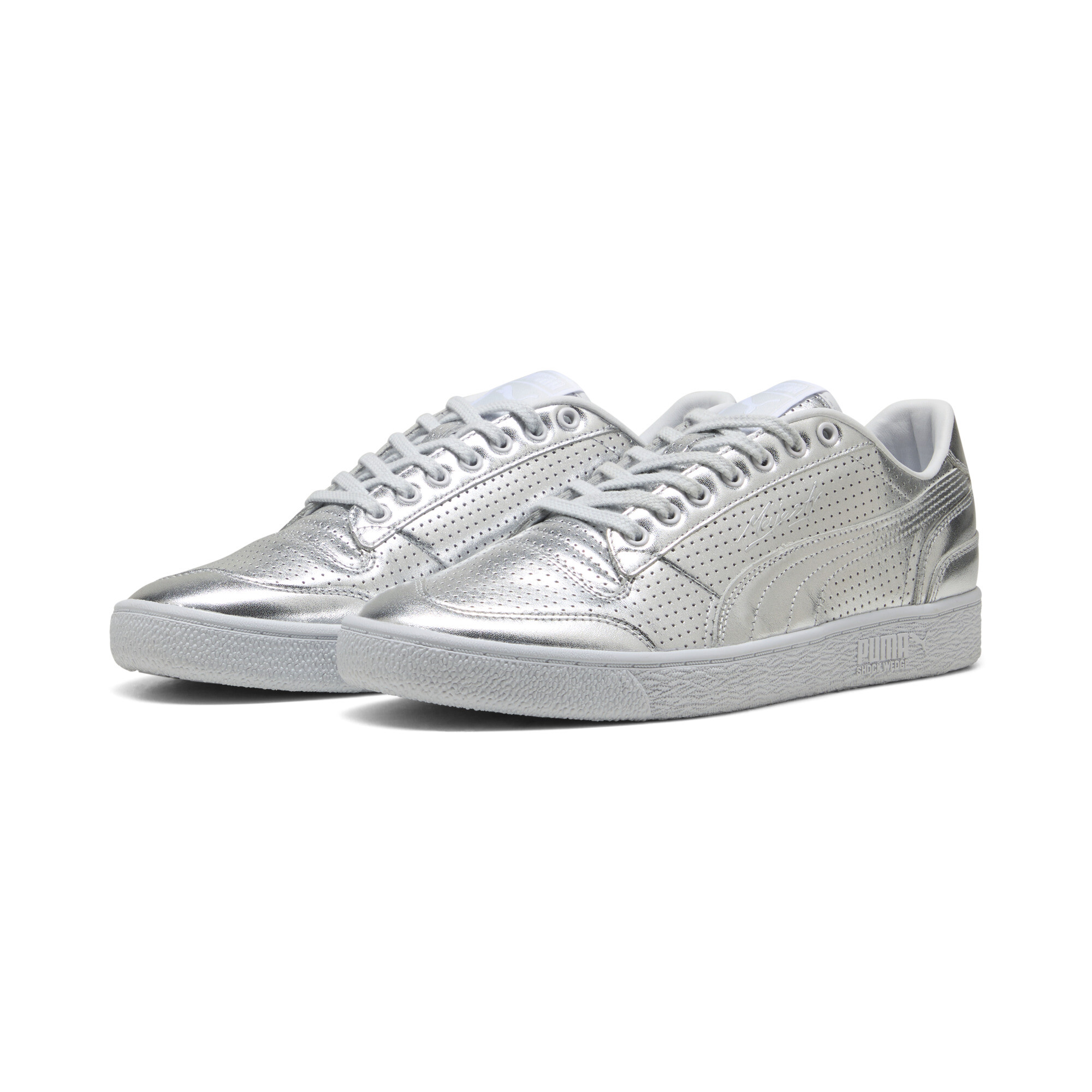PUMA Majesty Mexico City uniseks sneakers, Zilver, Maat 43