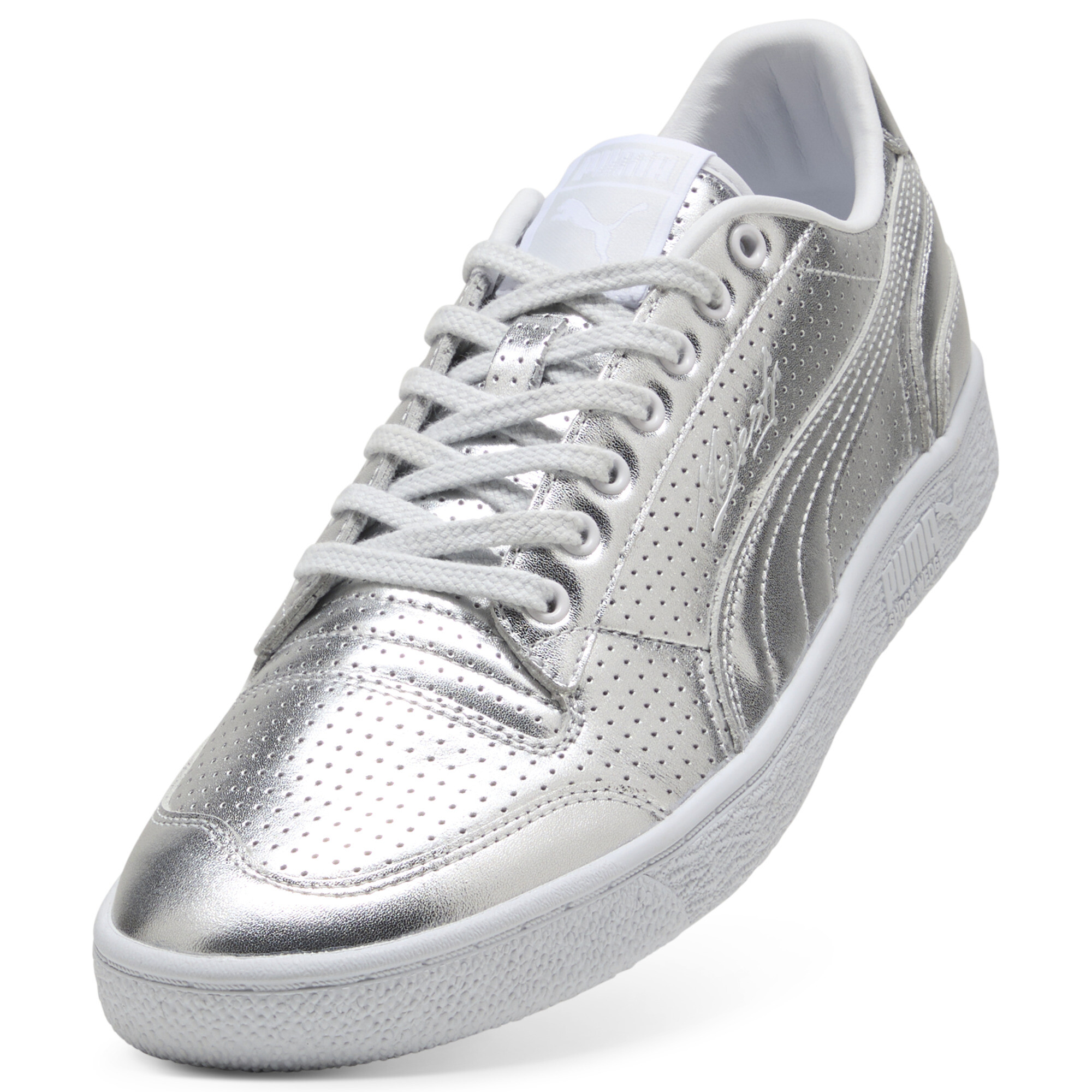 PUMA Majesty Mexico City uniseks sneakers, Zilver, Maat 43 thumbnail 2