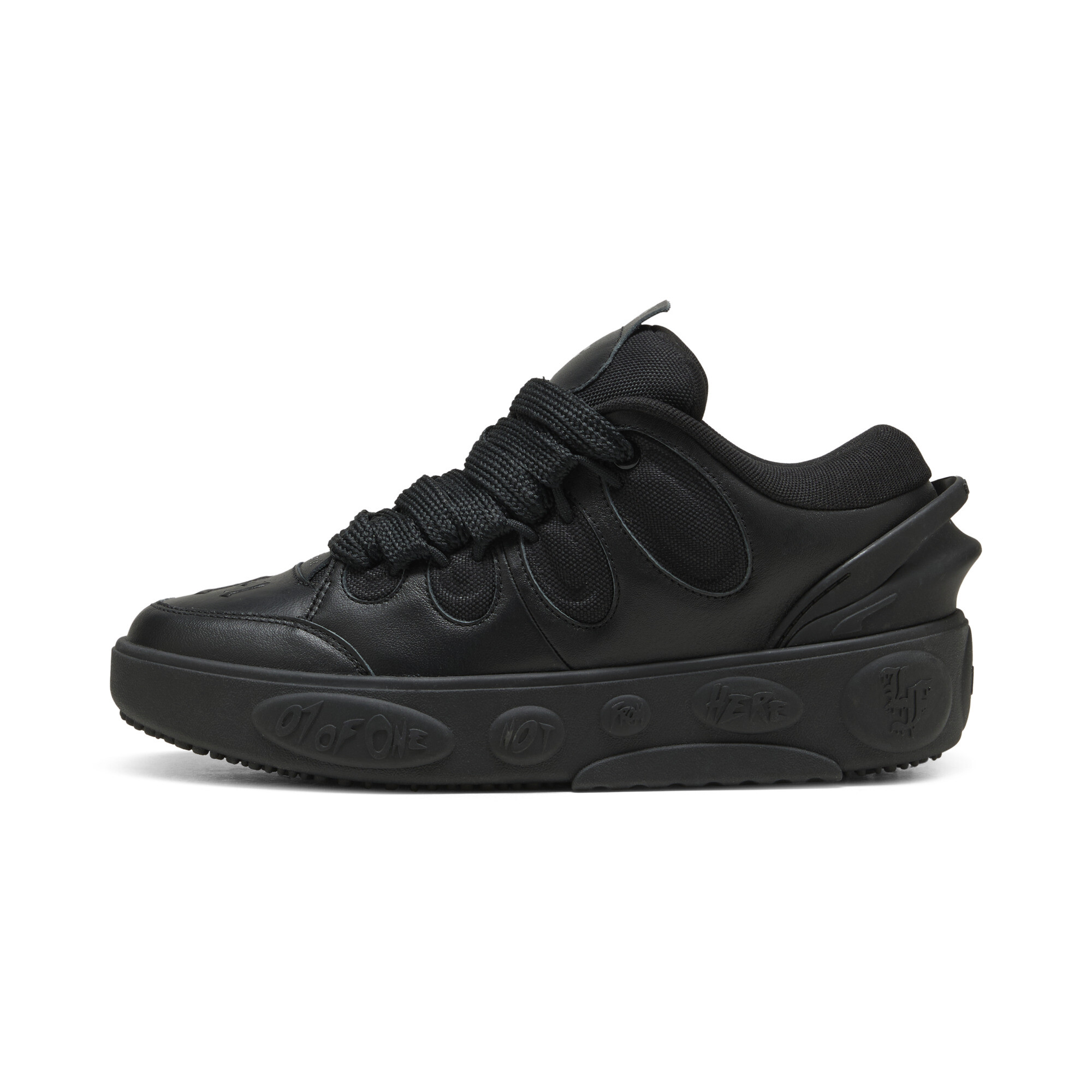 Puma La Francé 3x Black Unisex Shoes, Size 9.5 In Black