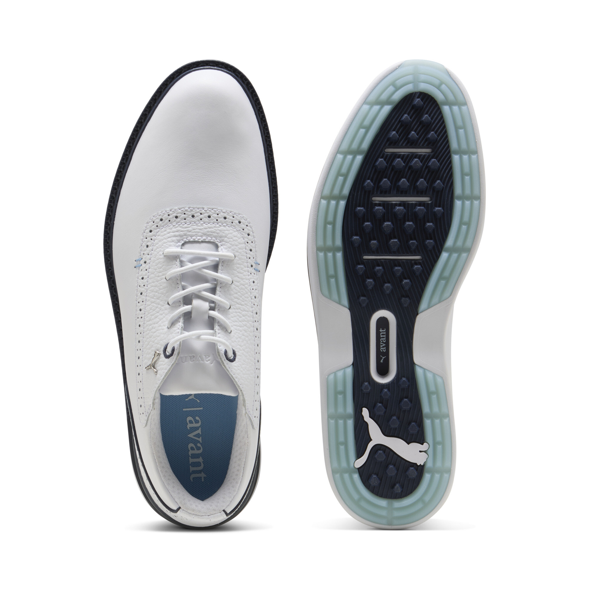 PUMA Avant 2.0 golfschoenen voor Heren, Blauw/Wit, Maat 48,5 thumbnail 4