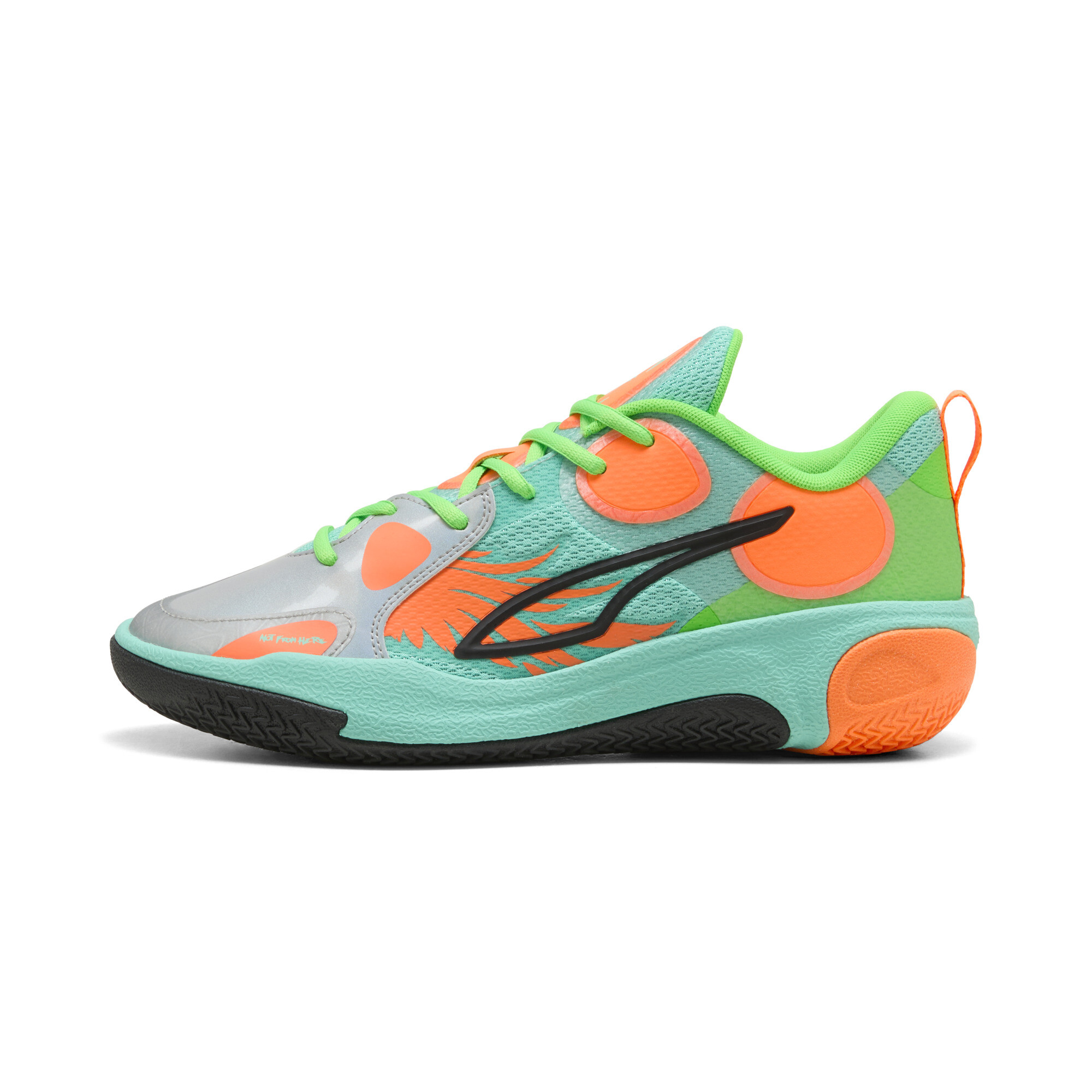 PUMA Buty koszykarskie unisex MB World.01, Buty, Pomarańczowy, 44.5
