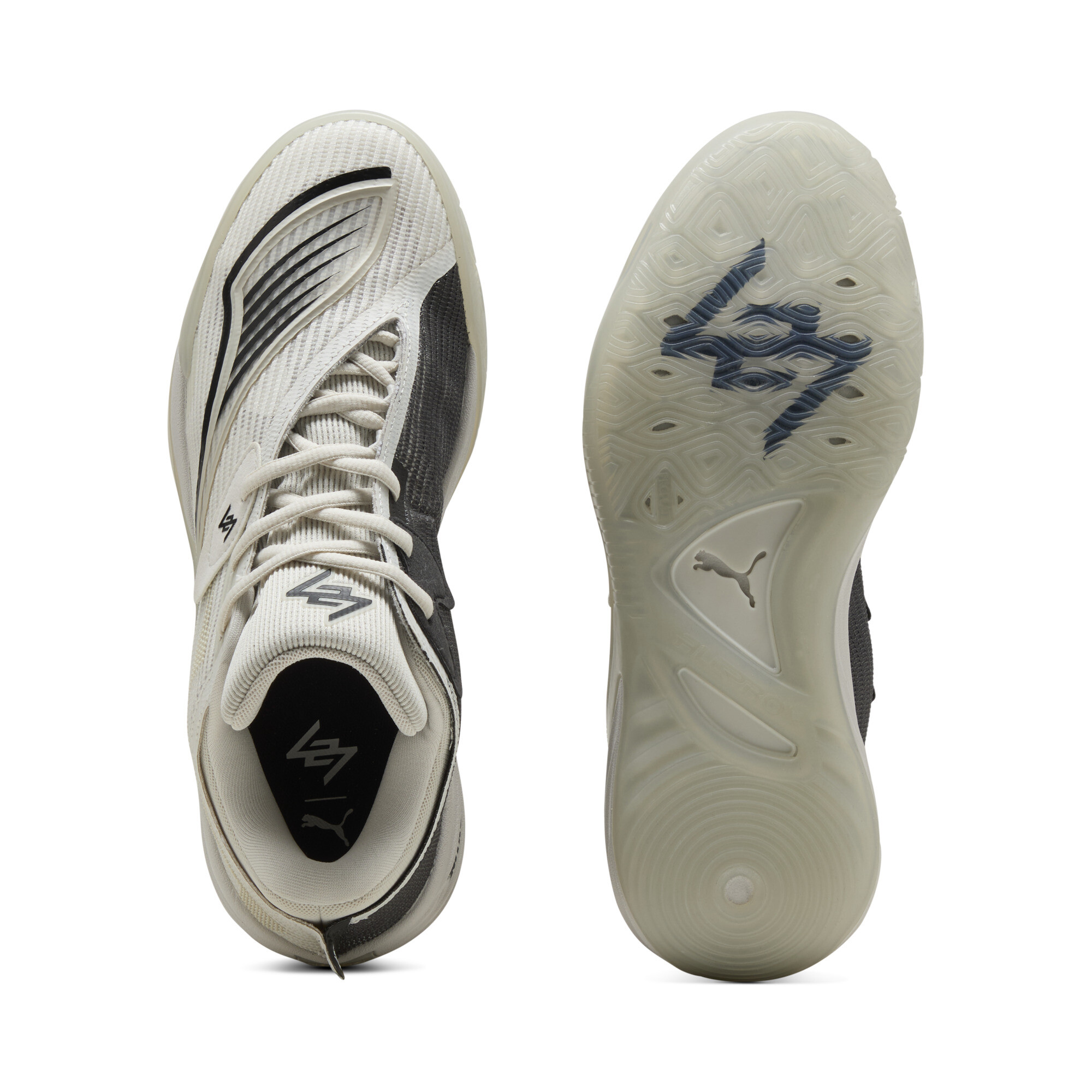 PUMA x REPRESENT All-Pro NITRO™ 2 sneakers uniseks, Zwart/Grijs, Maat 46 thumbnail 5