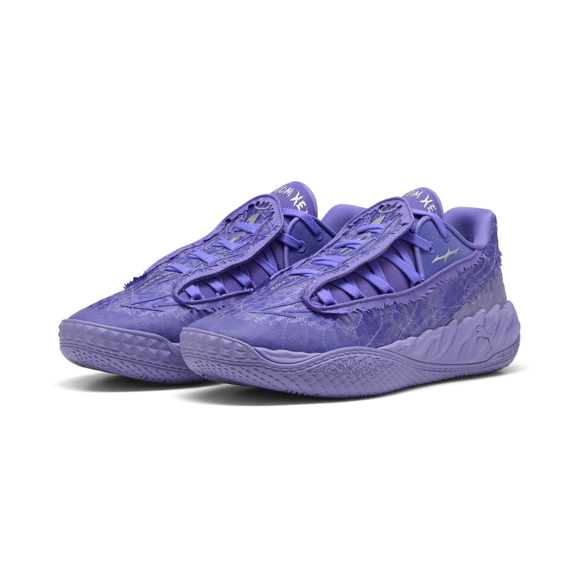 PUMA MB.05 Lo Team Basketballschuhe Unisex, Accessoires, Lila, 44.5