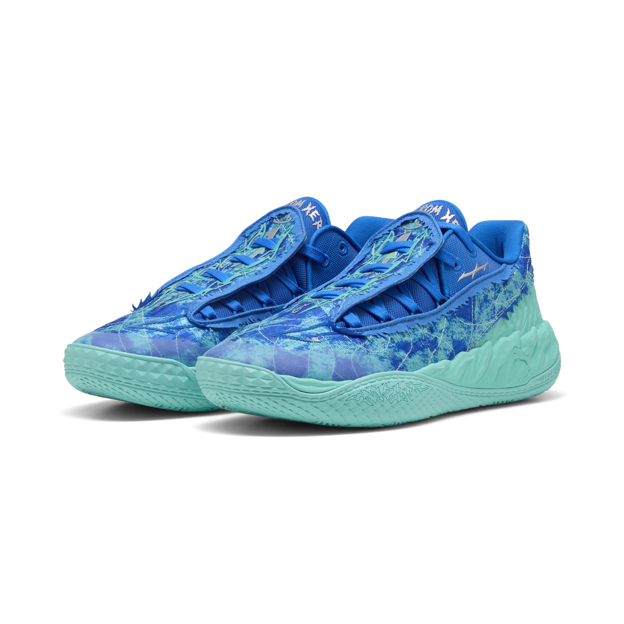 PUMA MB.05 Lo Team Basketballschuhe Unisex, Accessoires, Blau, 44.5