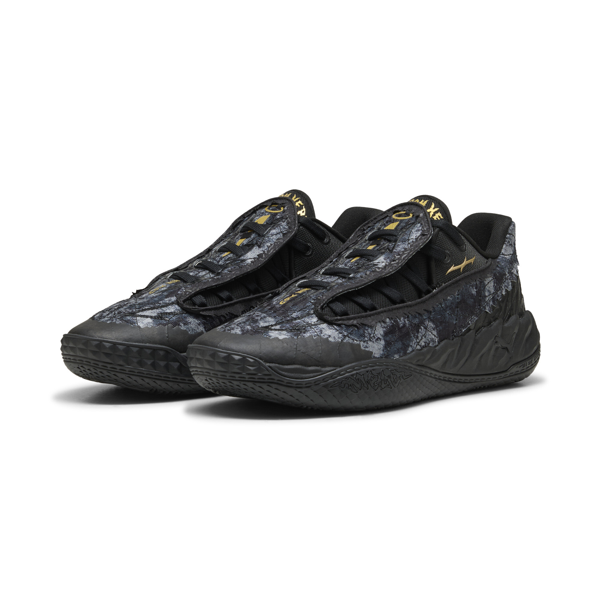 PUMA MB.05 Lo Team Basketballschuhe Unisex, Accessoires, Schwarz, 44.5