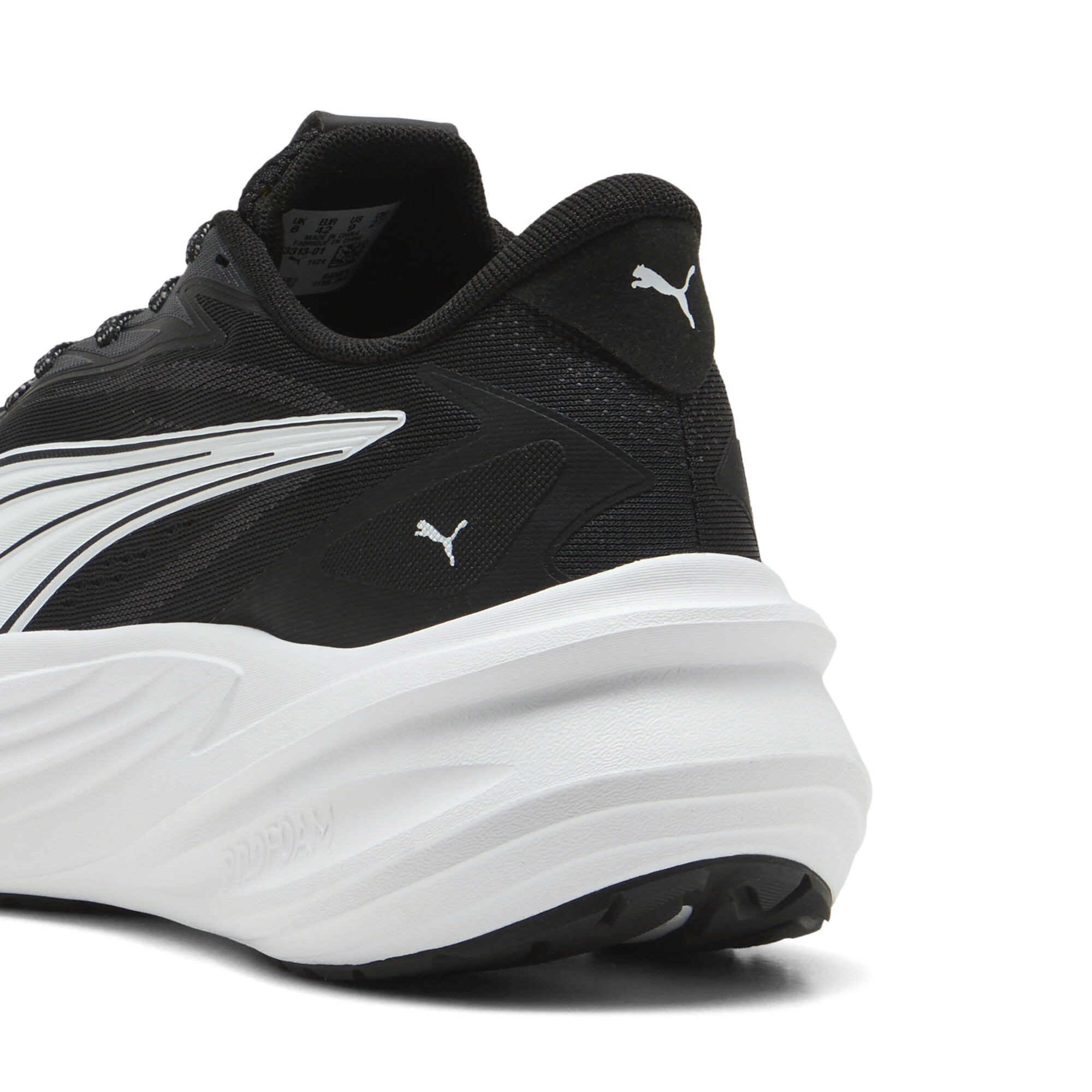 PUMA Maxima Pro uniseks hardloopschoenen, Zwart/Wit, Maat 35,5 thumbnail 6