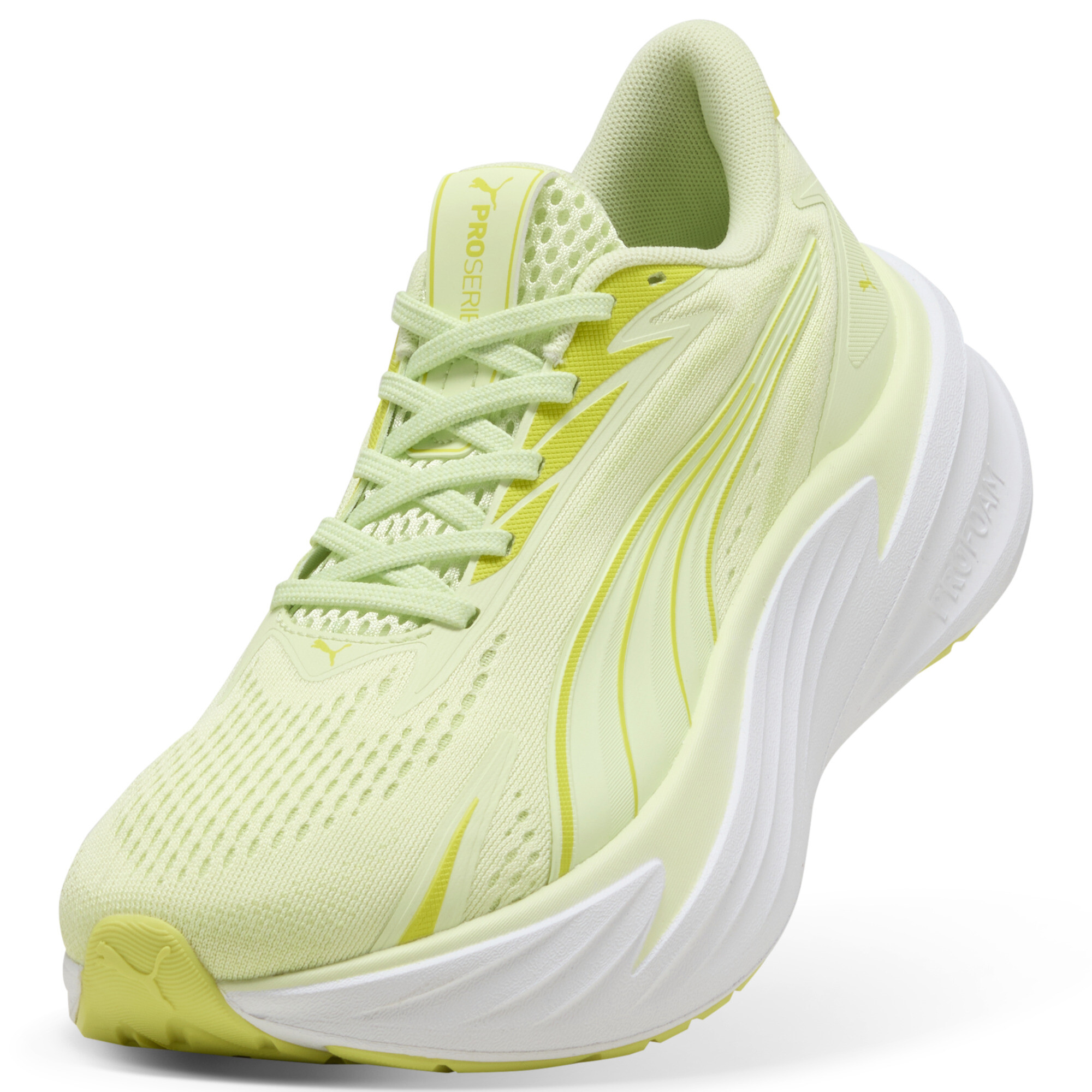 PUMA Maxima Pro uniseks hardloopschoenen, Groen/Wit, Maat 41 thumbnail 2