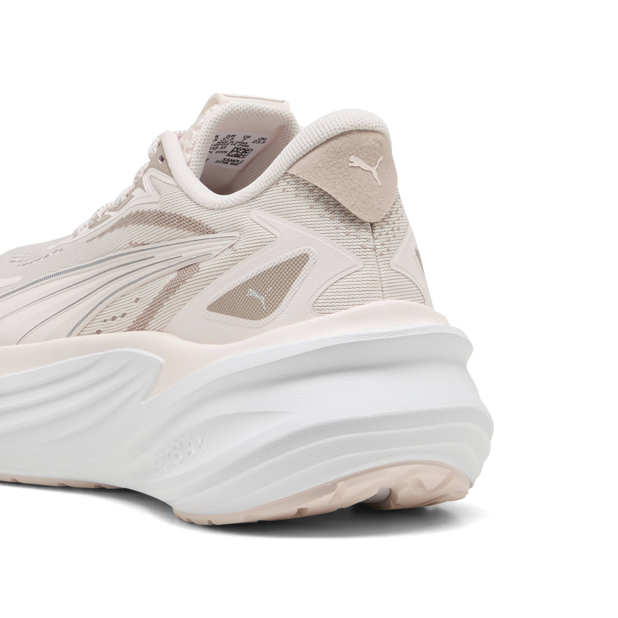 PUMA Maxima Pro uniseks hardloopschoenen, Roze/Zilver, Maat 38,5 thumbnail 5