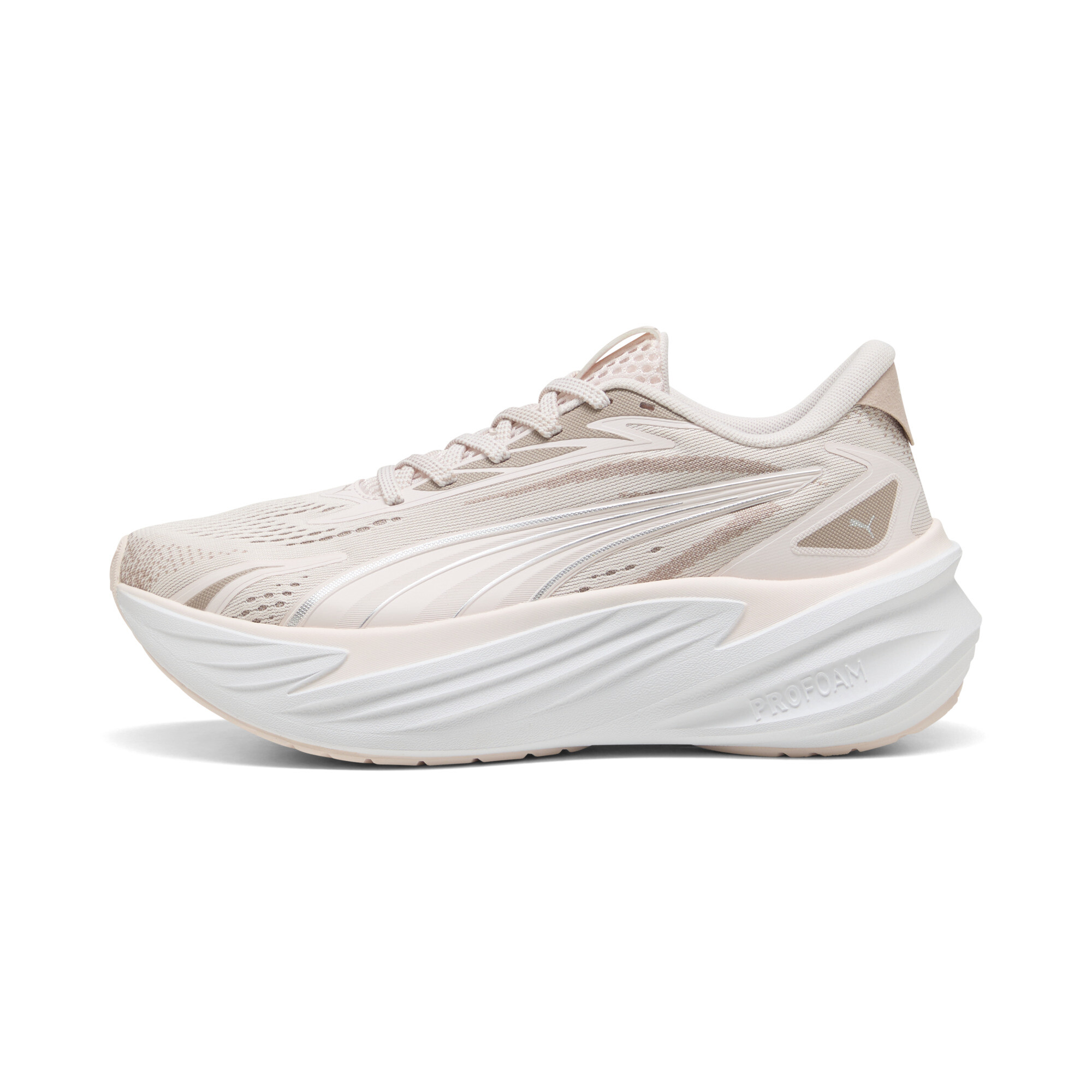 PUMA Maxima Pro uniseks hardloopschoenen, Roze/Zilver, Maat 38,5