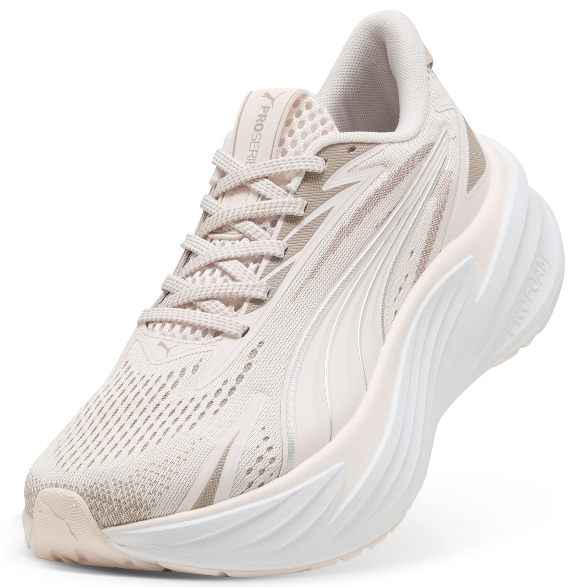 PUMA Maxima Pro uniseks hardloopschoenen, Roze/Zilver, Maat 38,5 thumbnail 2