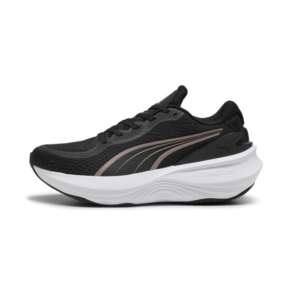 Zapatillas de running PUMA Scend Pro 2 para Mujer En Negro/Rose Dorado/Blanco