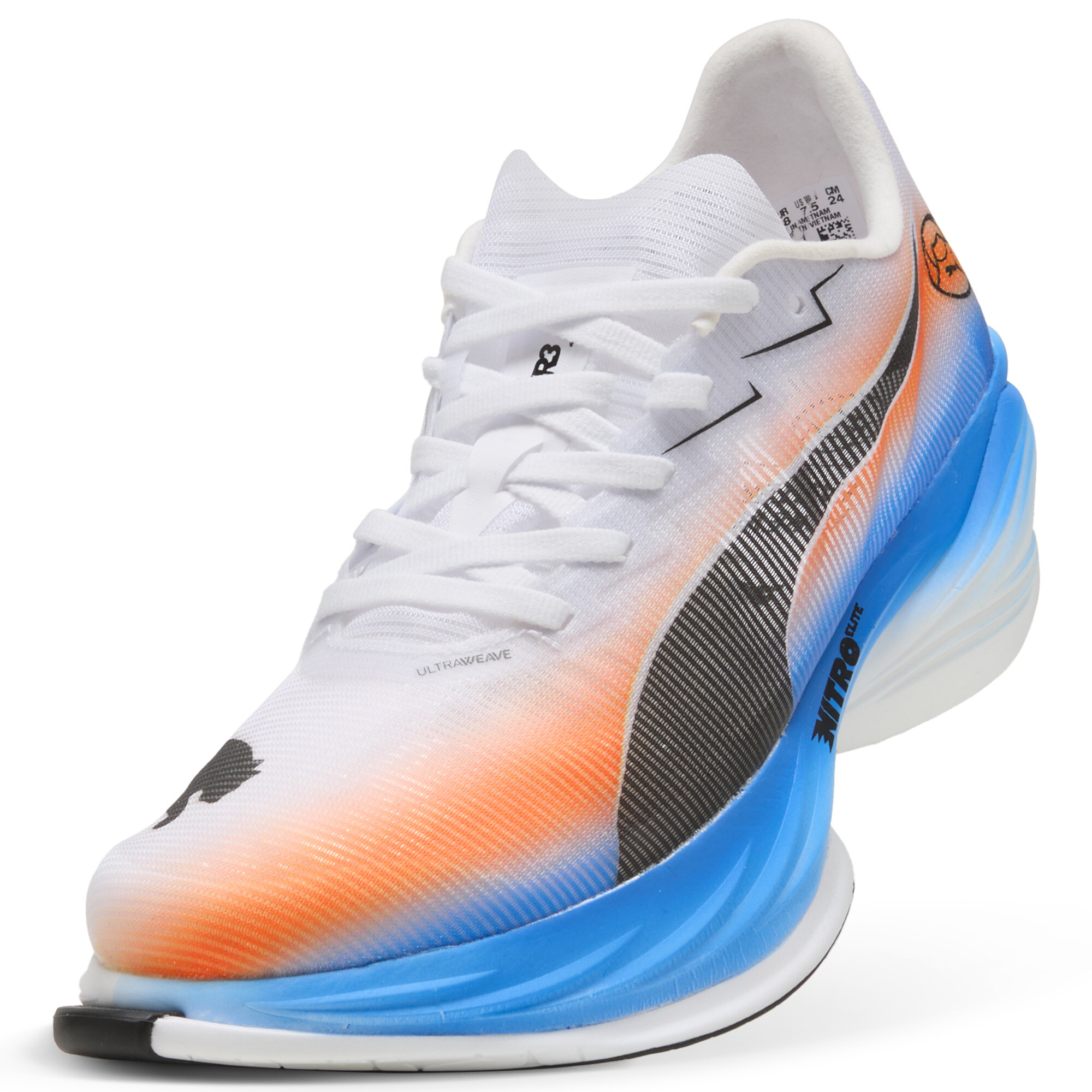 PUMA FAST-R NITROâ¢ Elite 3 Ekiden hardloopschoenen voor Dames, Zwart/Wit, Maat 42 thumbnail 2