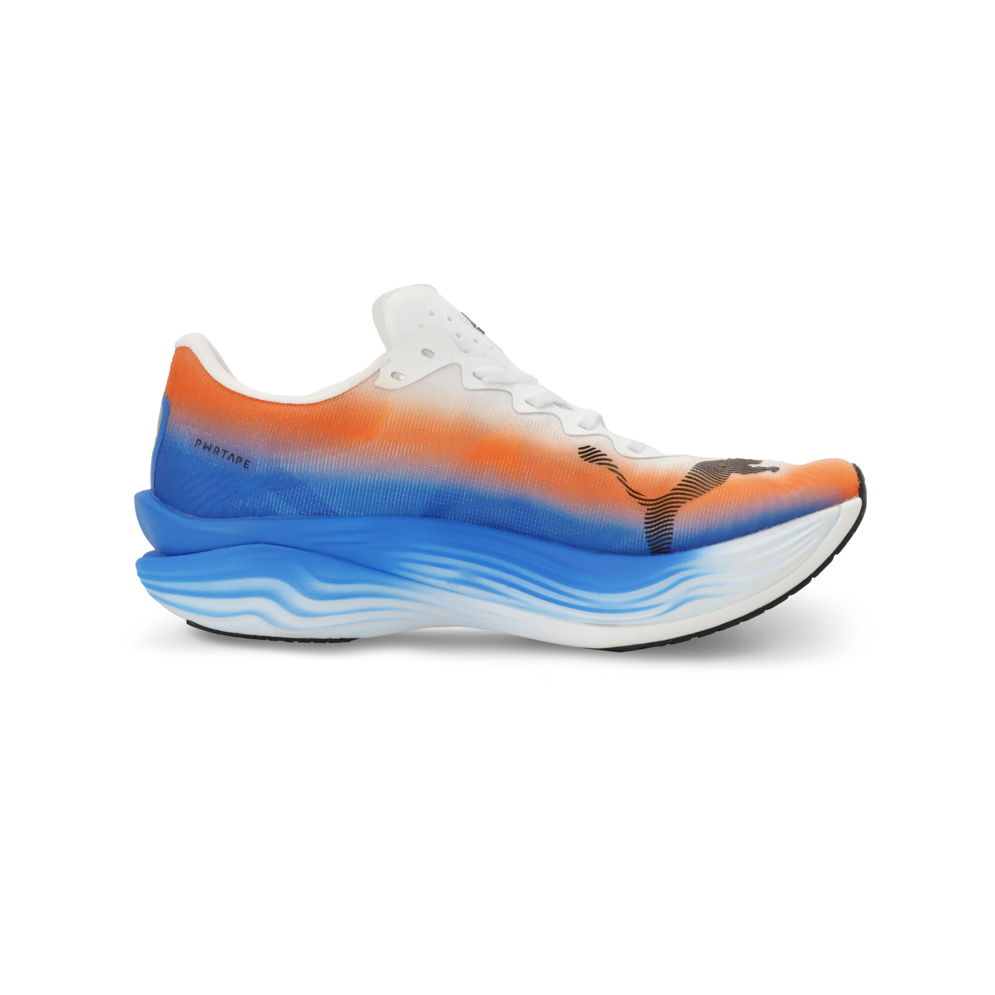 PUMA Deviate NITROâ¢ Elite 3 Ekiden hardloopschoenen voor Heren, Zwart/Wit, Maat 40 thumbnail 3