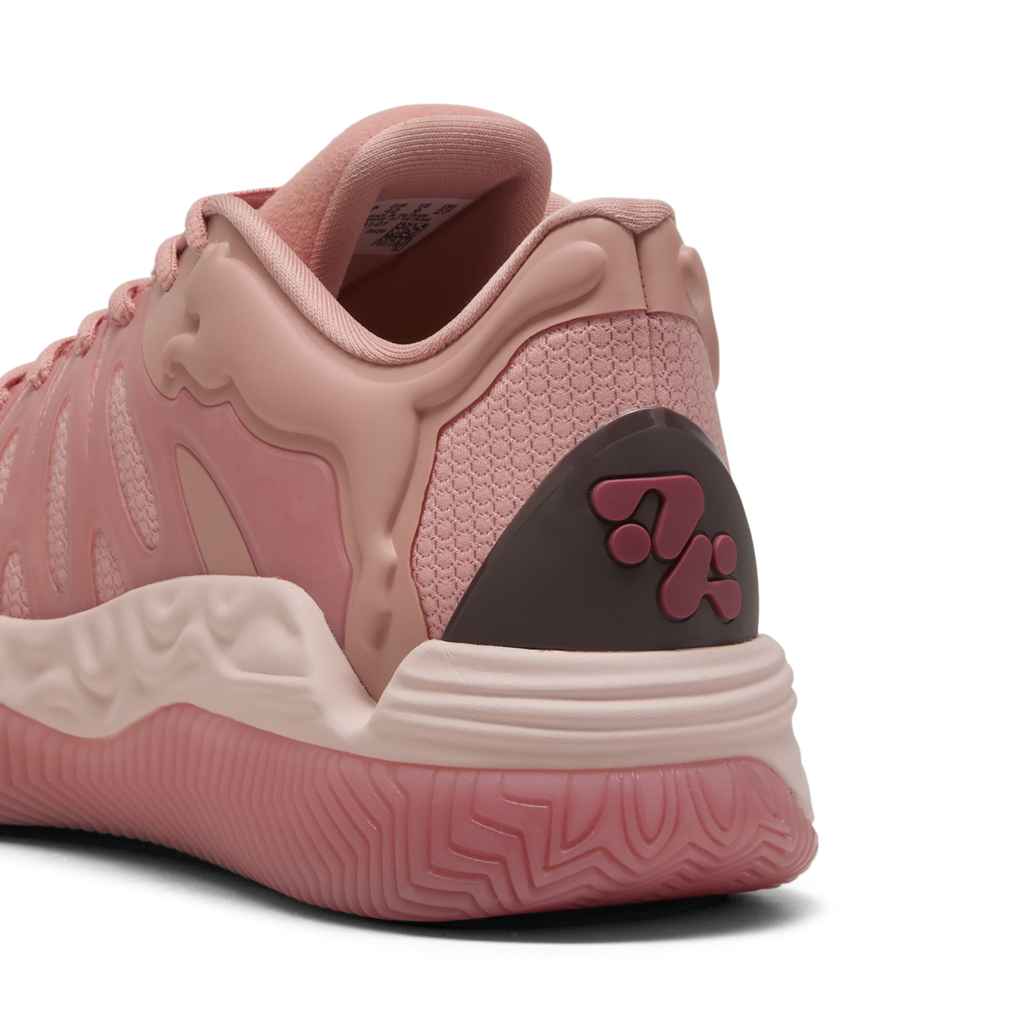 PUMA City uniseks basketbalschoenen, Roze, Maat 48 thumbnail 7