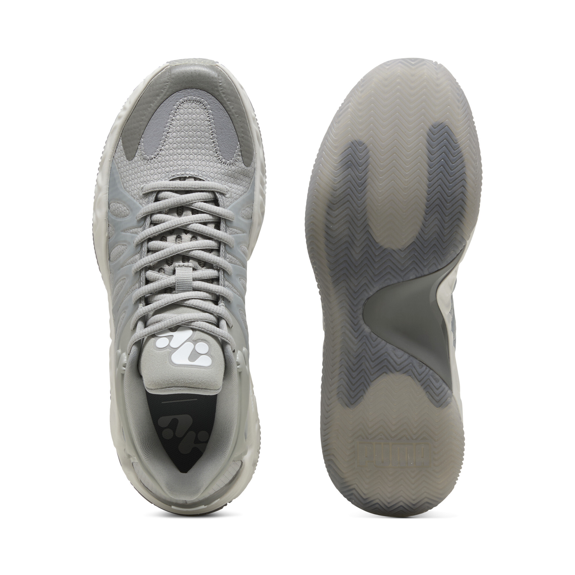 PUMA HALI 1 SMOKE uniseks basketbalschoenen, Grijs, Maat 48 thumbnail 6