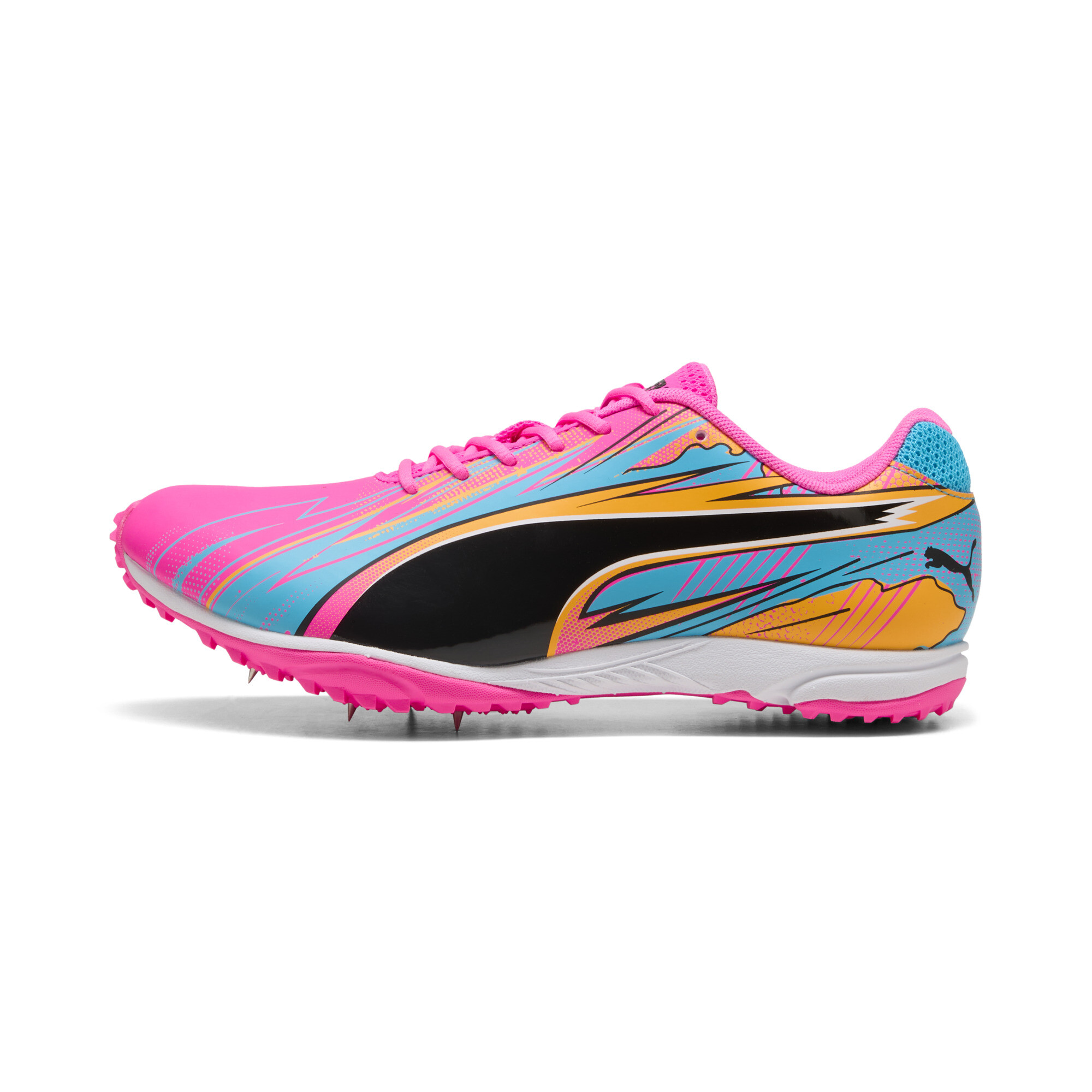 PUMA evoSPEED Haraka Sparked Track & Field Shoes in Pink, Size 13