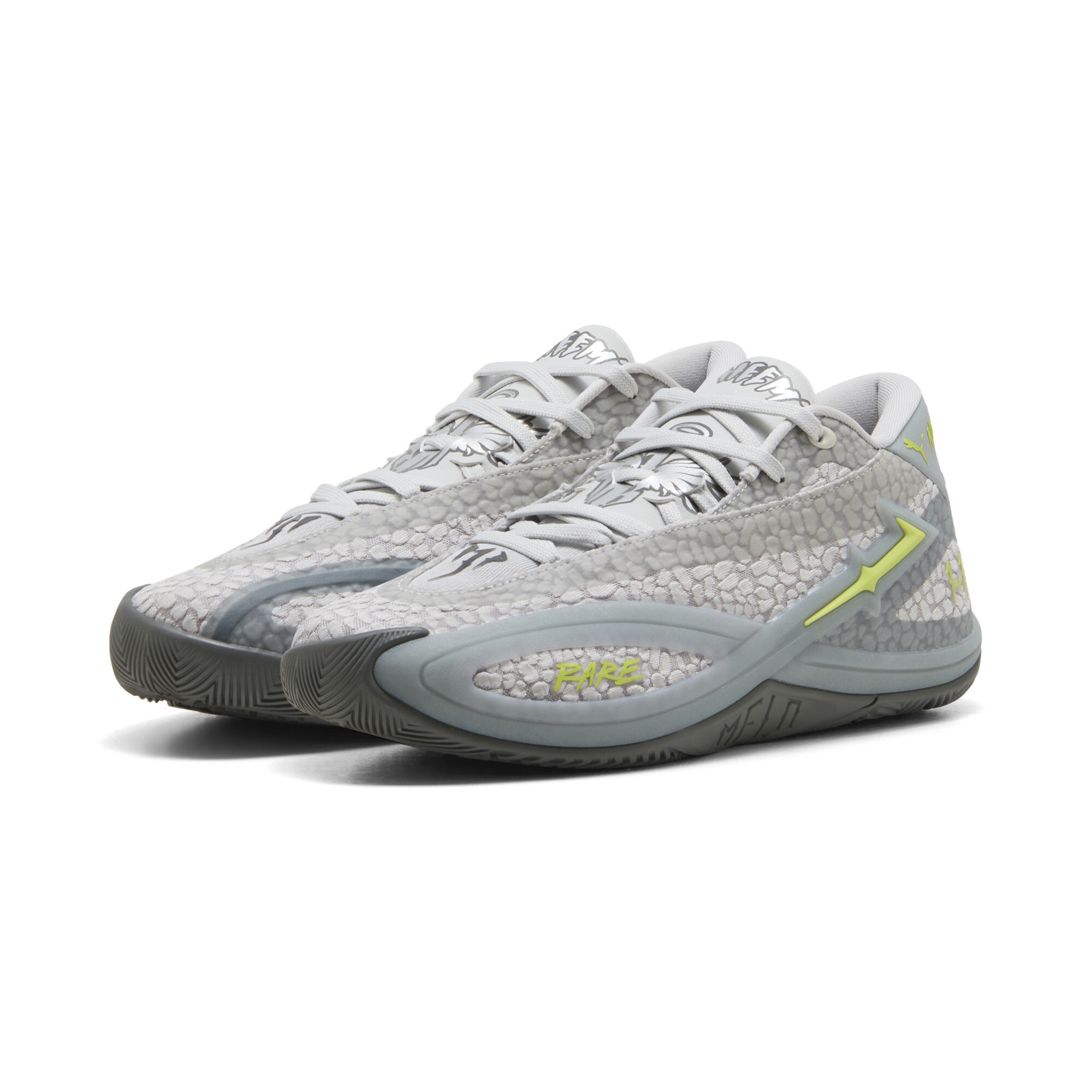 Puma Mb.06 Hills Uniseks Basketbalschoenen Groen – 313623_01