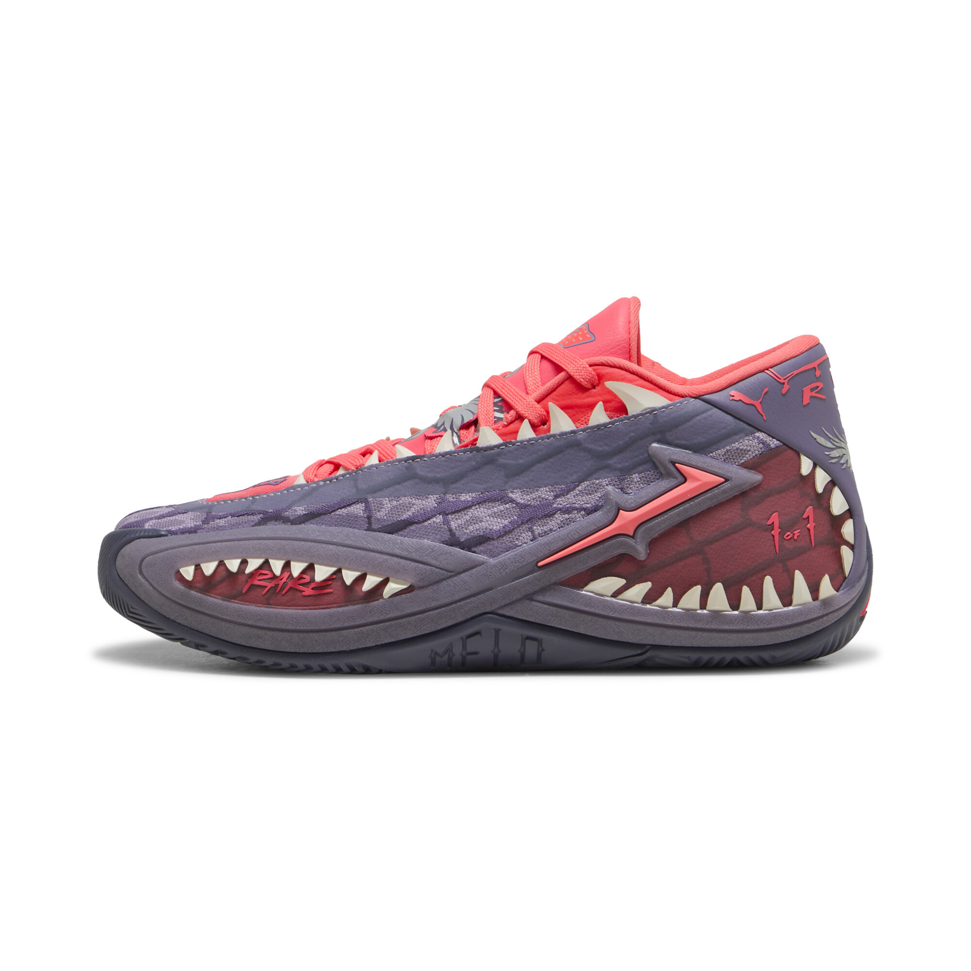 PUMA x STRANGER THINGS MB.06 Basketball Shoes Unisex, Shoes, Pale Plum/Purple Charcoal, 44.5