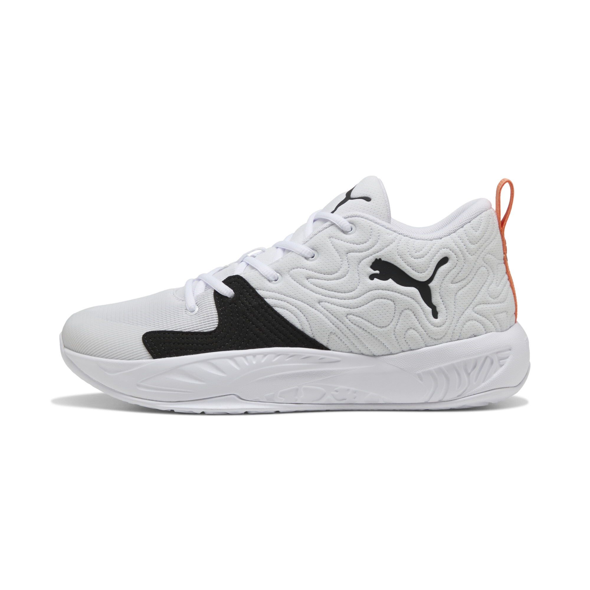 PUMA Court Pro 3 Mid Basketballschuhe Unisex, Schuhe, Weiß, 44.5