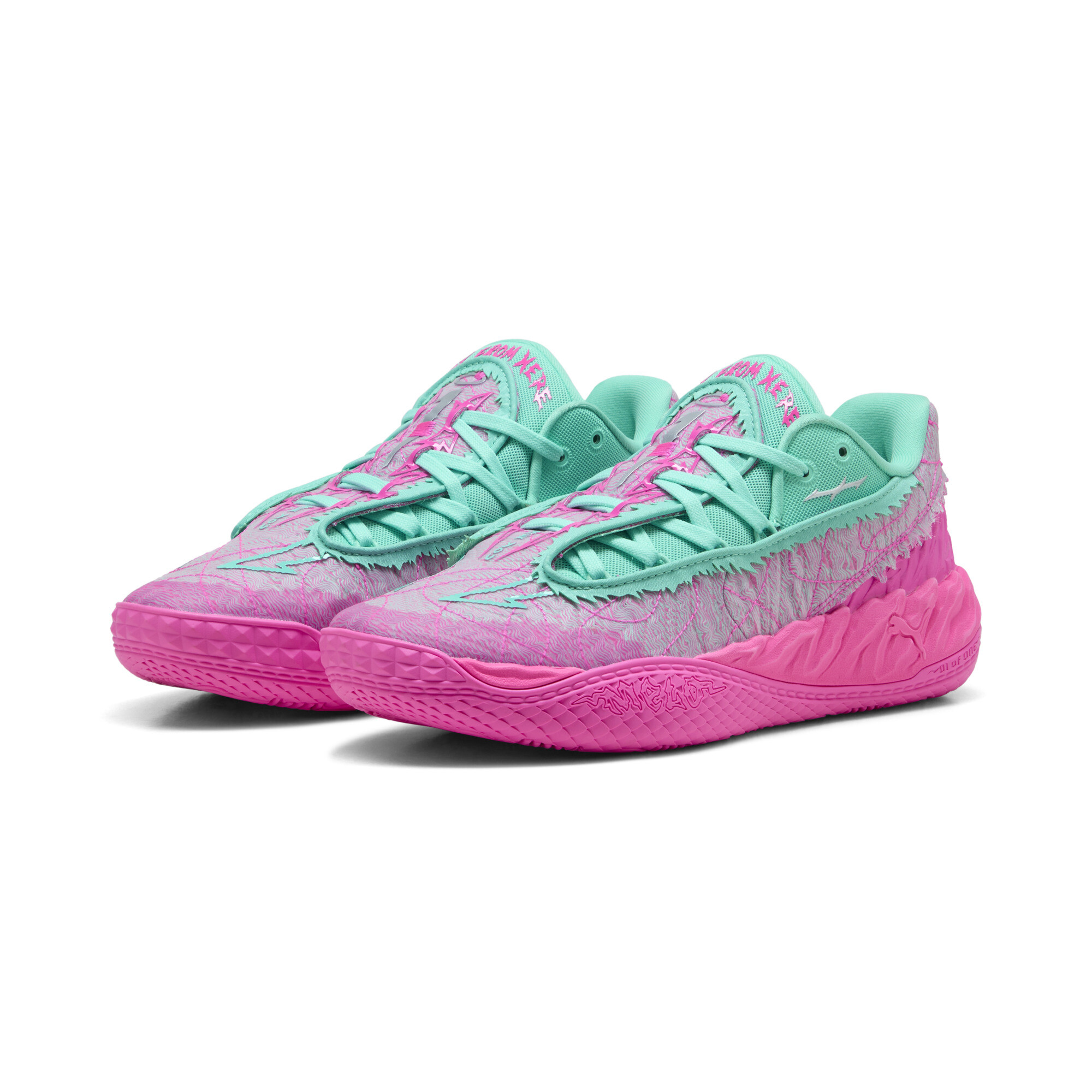 PUMA Chaussures de basketball MB05 Lo Miami Unisexe Accessoires Vert 495 115 €