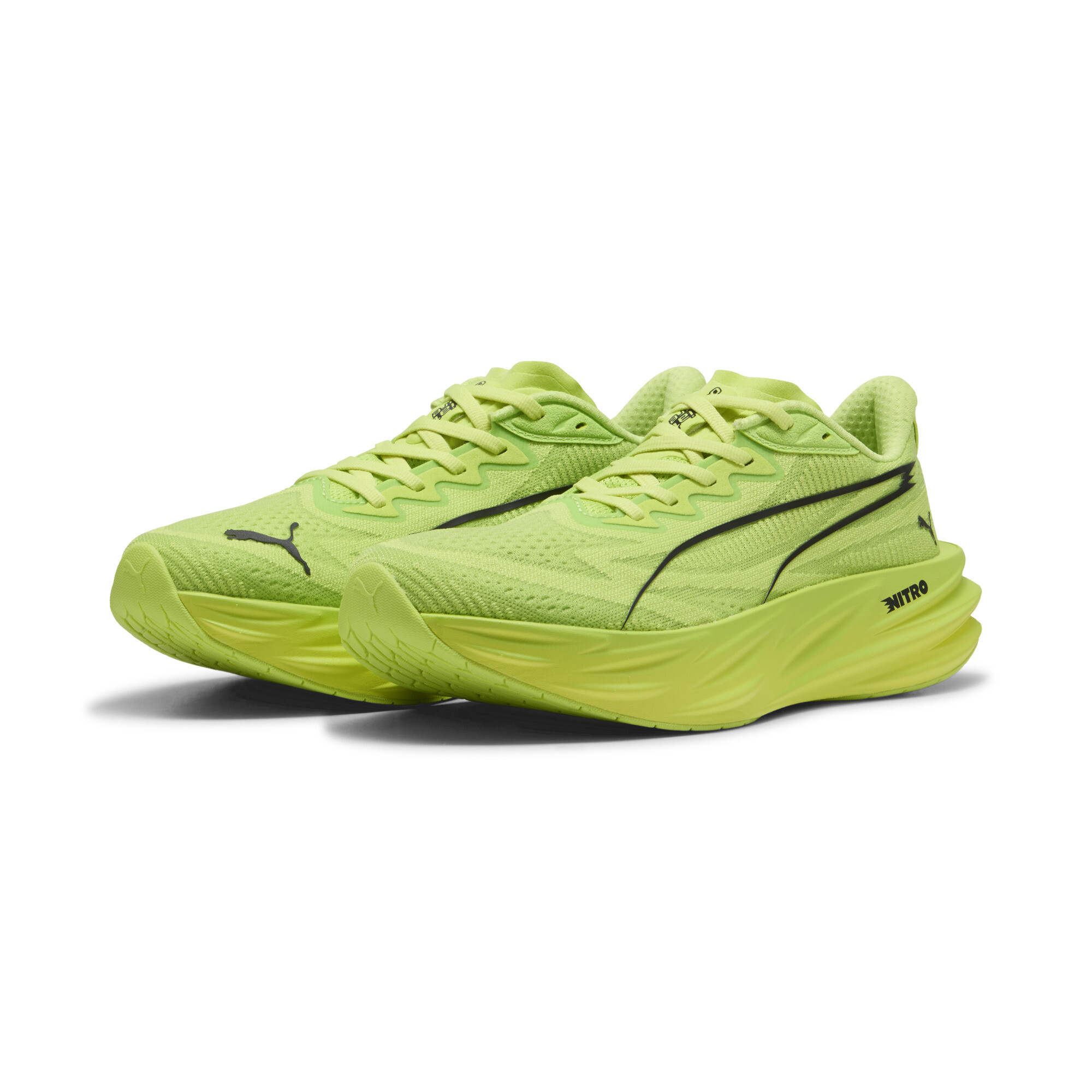 PUMA Deviate Pure NITRO™ Laufschuhe Damen, Accessoires, Grün, 42.5