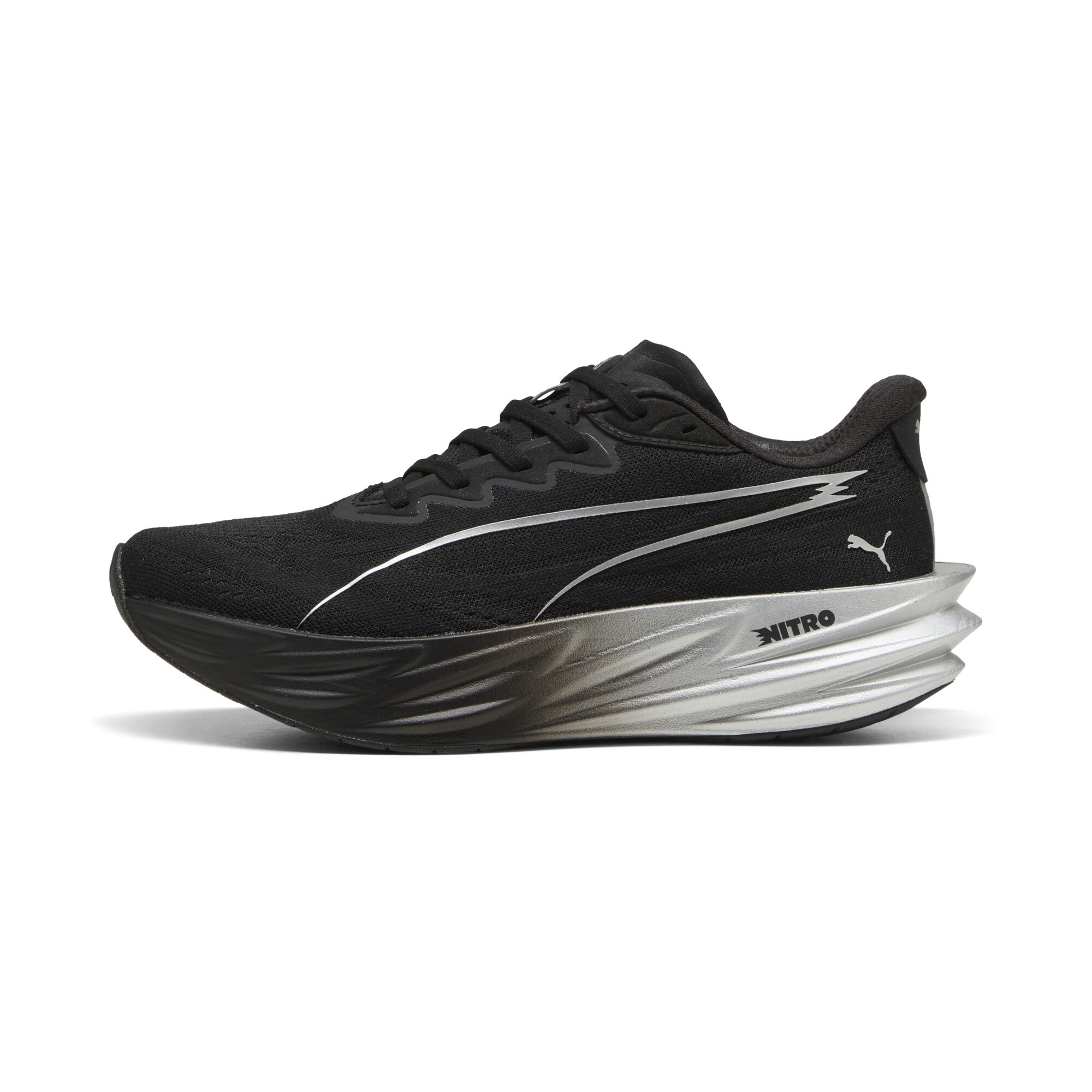 PUMA Deviate Pure NITRO™ Women's Running Shoes in Black, Size 8