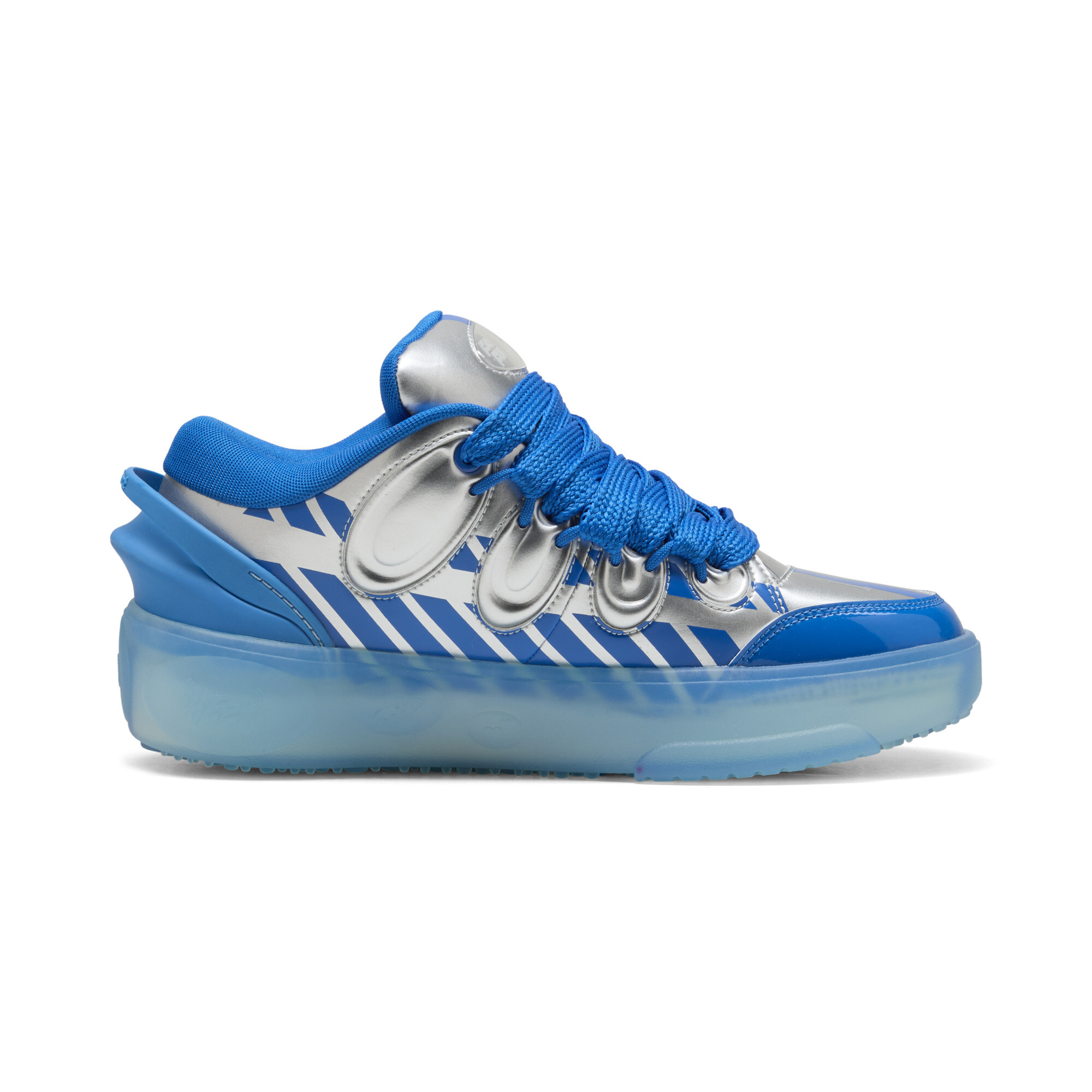 PUMA x FAST&FURIOUS LaFrancé Miami uniseks sneakers, Blauw/Zilver, Maat 51 thumbnail 3