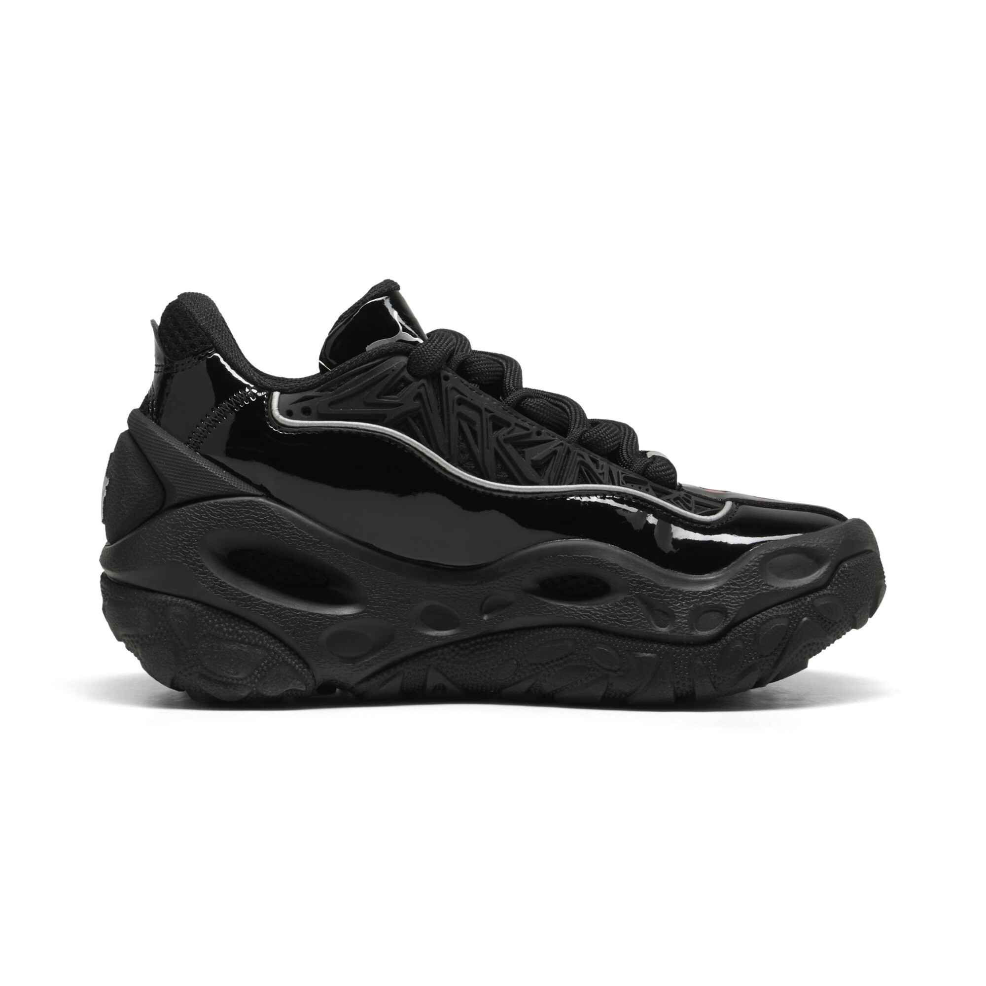 PUMA x FAST&FURIOUS LaFrancé RNR LA sneakers, Zwart/Geel, Maat 38,5 thumbnail 5