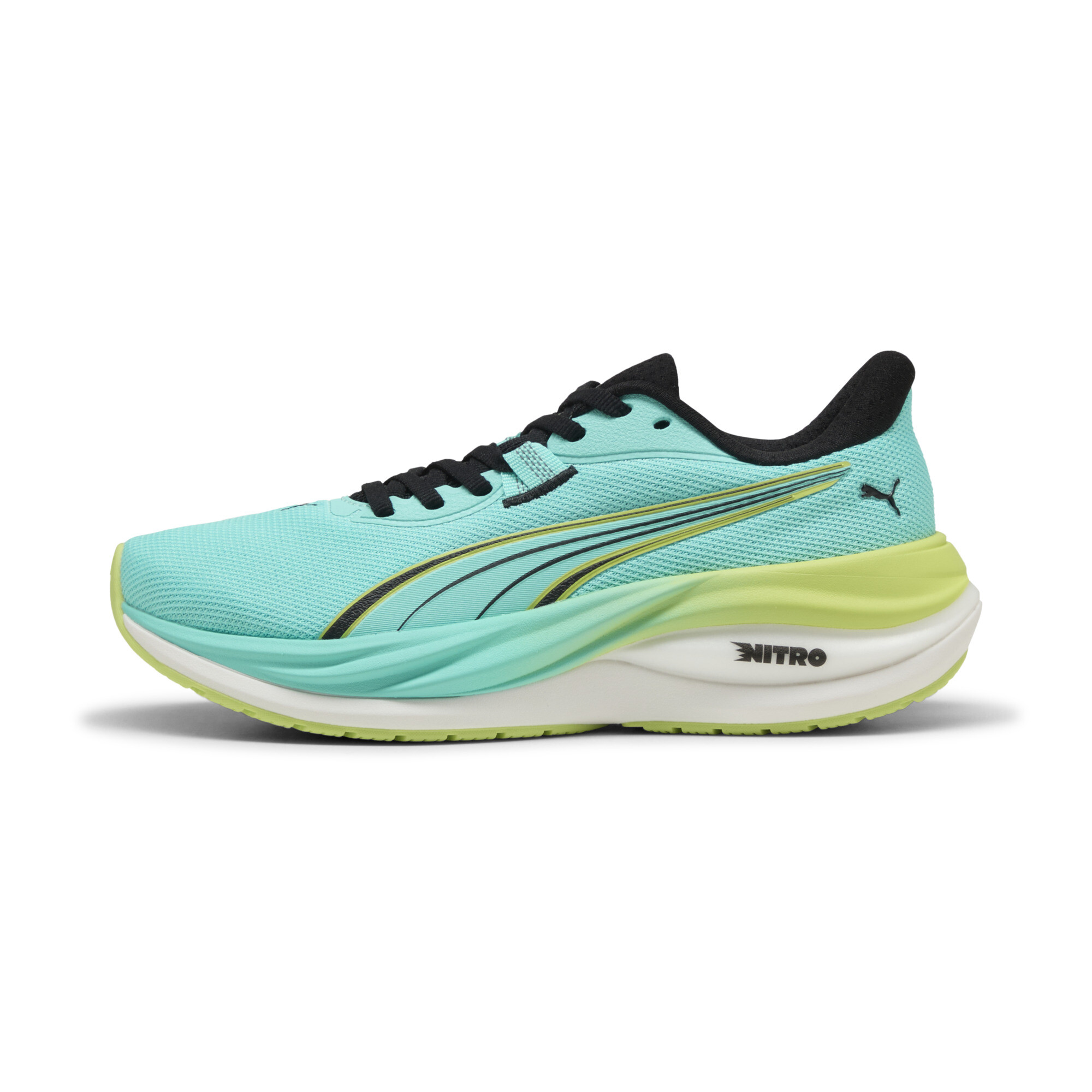 PUMA Electrify NITRO™ 5 Big Kids' Running Shoes in Green, Size 6.5